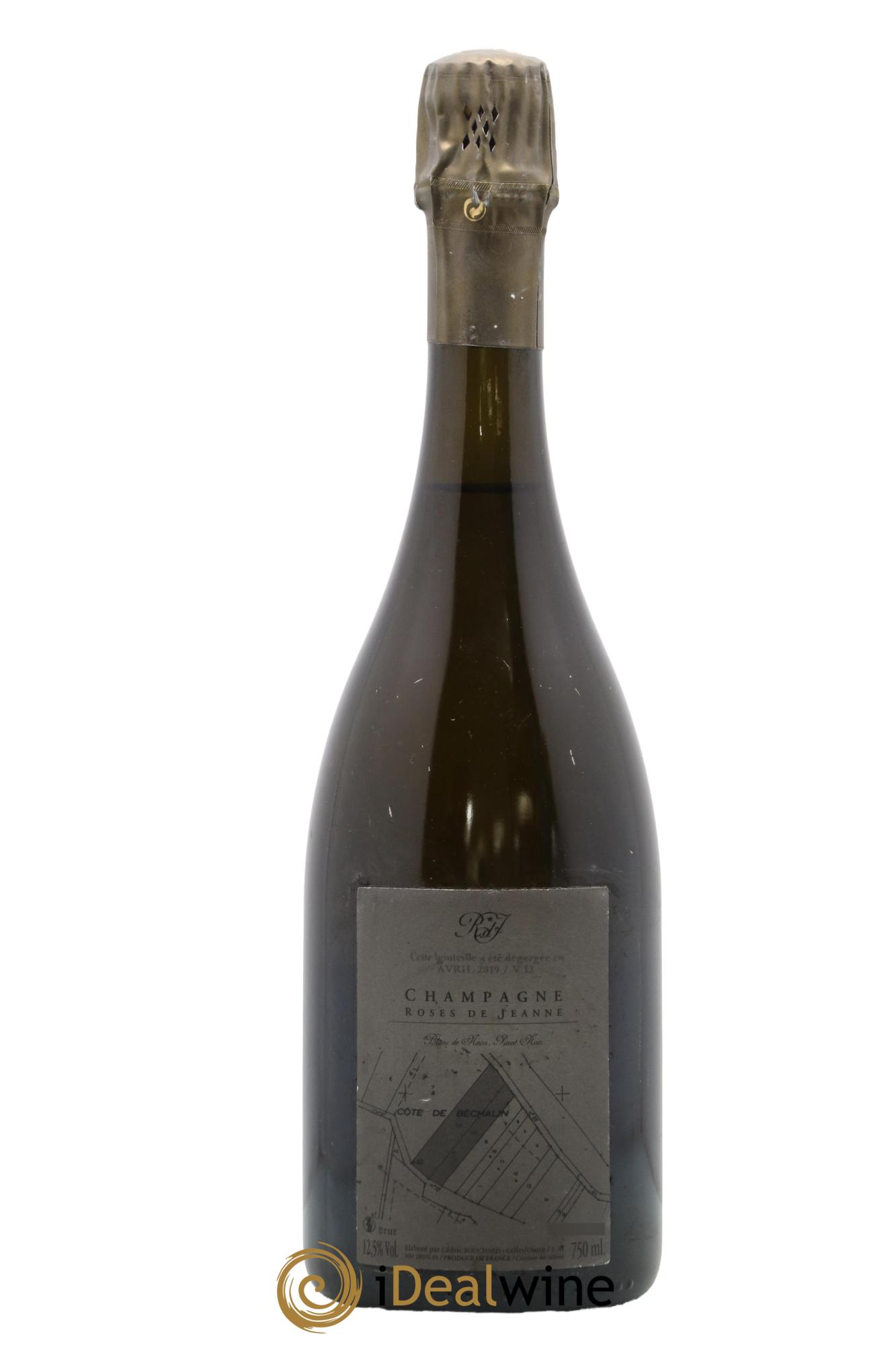 Roses de Jeanne Côte de Béchalin Blanc de Noirs Cédric Bouchard 2012 - Lotto di 1 bottiglia - 1