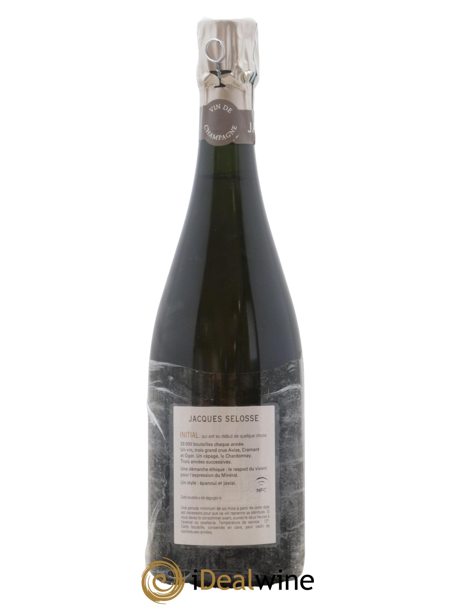 Initial Brut Jacques Selosse - Lot de 1 bouteille - 1