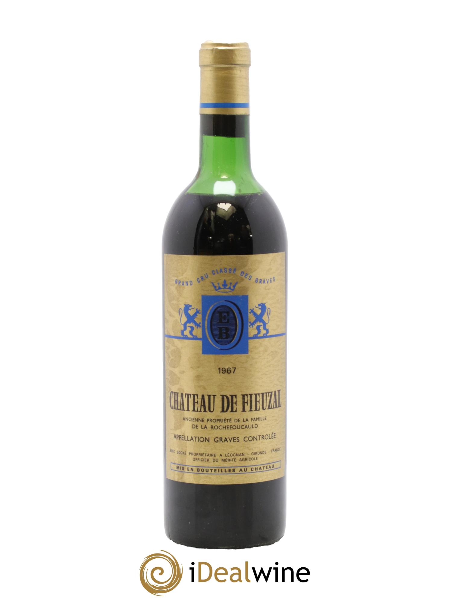 Château de Fieuzal Cru Classé de Graves 1967 - Lot of 1 bottle - 0