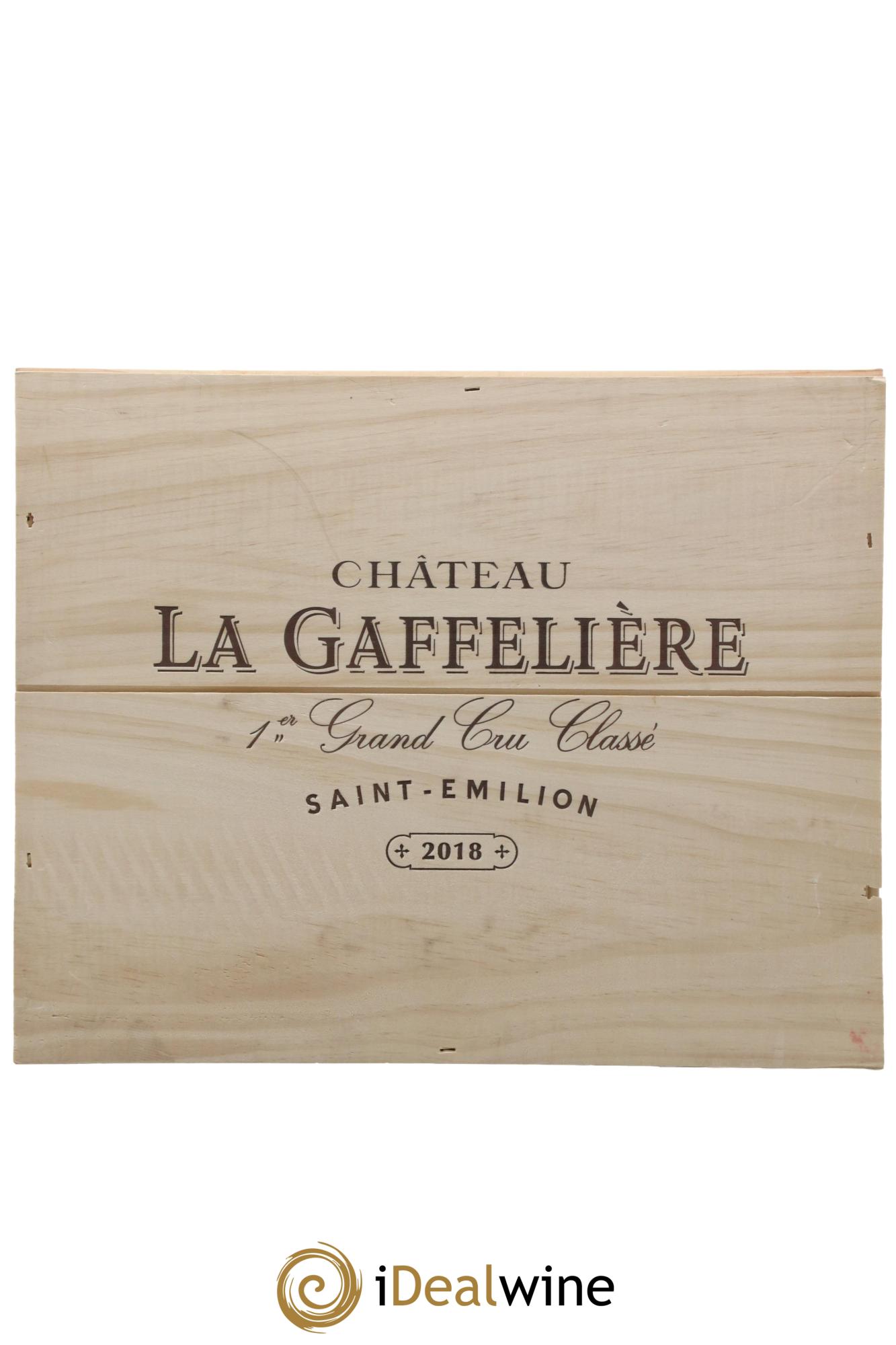 Château la Gaffelière 1er Grand Cru Classé B 2018 - Lot de 3 bouteilles - 1