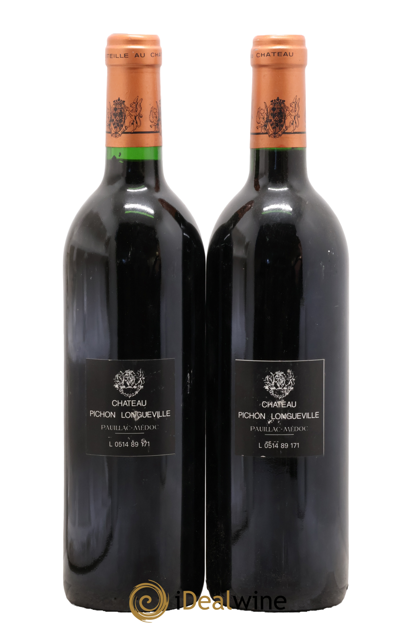 Pichon Longueville Baron 2ème Grand Cru Classé 1989 - Posten von 2 Flaschen - 1