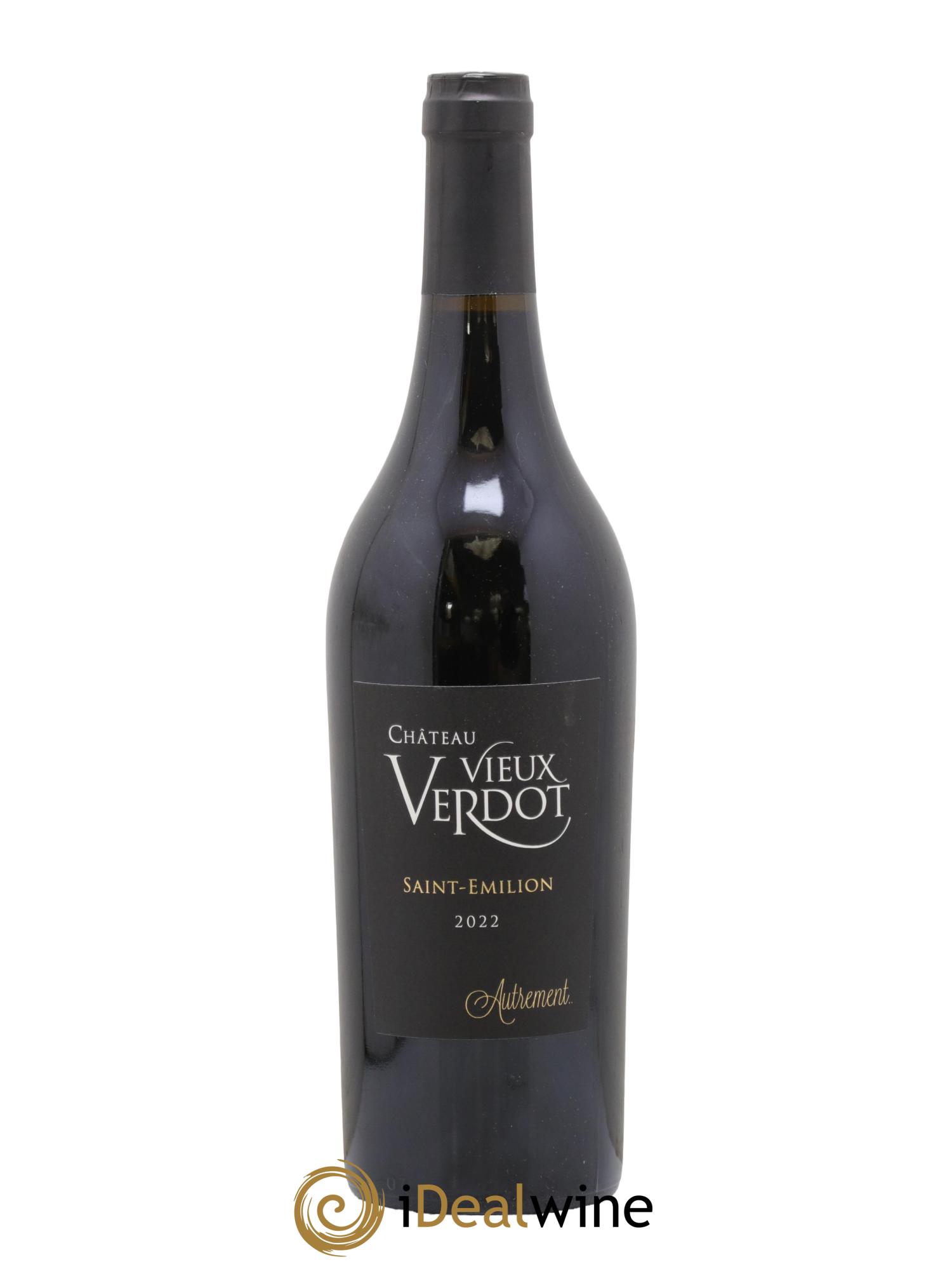 Saint-Émilion Château Vieux Verdot Autrement 2022 - Lot de 1 bouteille - 0