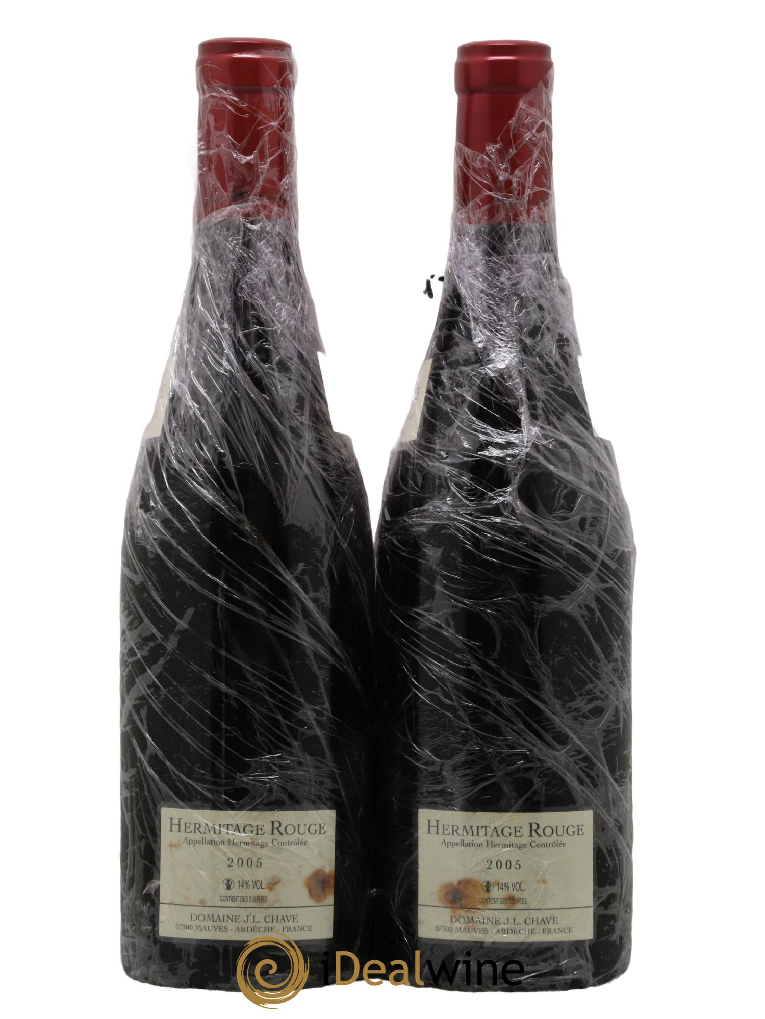Hermitage Jean-Louis Chave 2005 - Lot de 2 bouteilles - 1