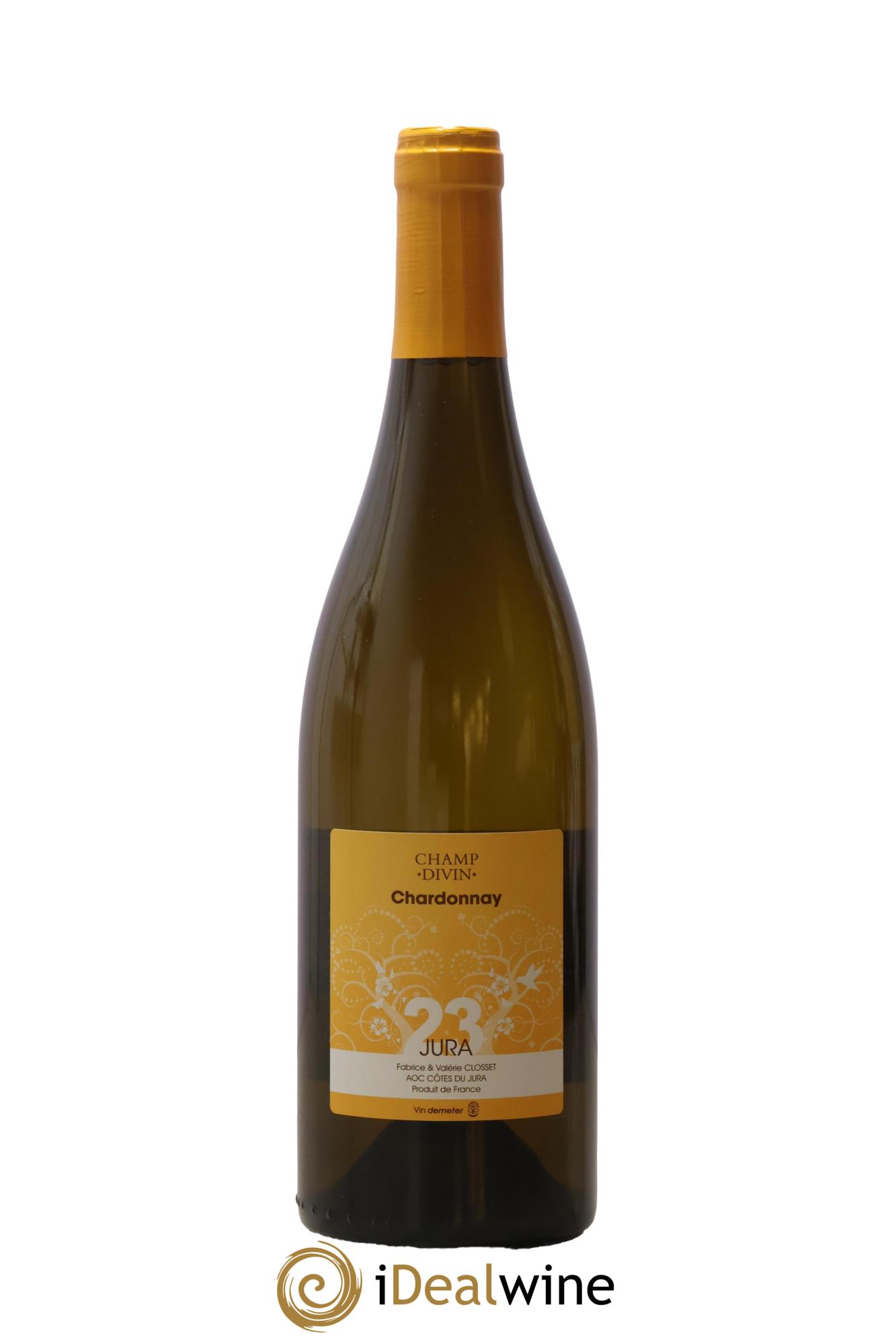 Côtes du Jura Chardonnay Cuvée Chanson Champ Divin 2023 - Lot of 1 bottle - 0