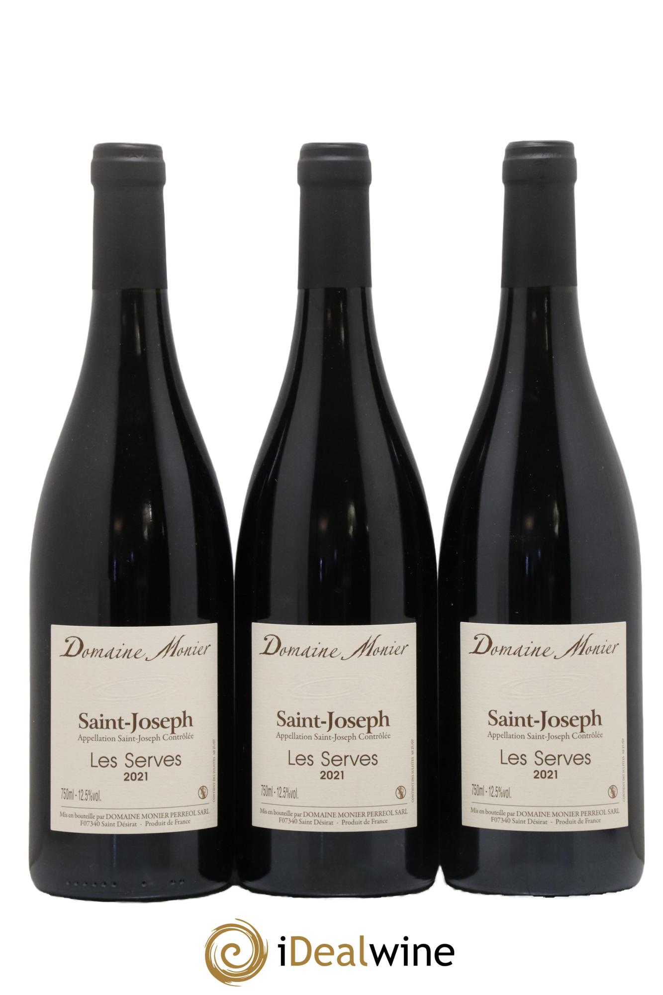 Saint-Joseph Les Serves Monier Perréol 2021 - Lotto di 3 bottiglie - 0