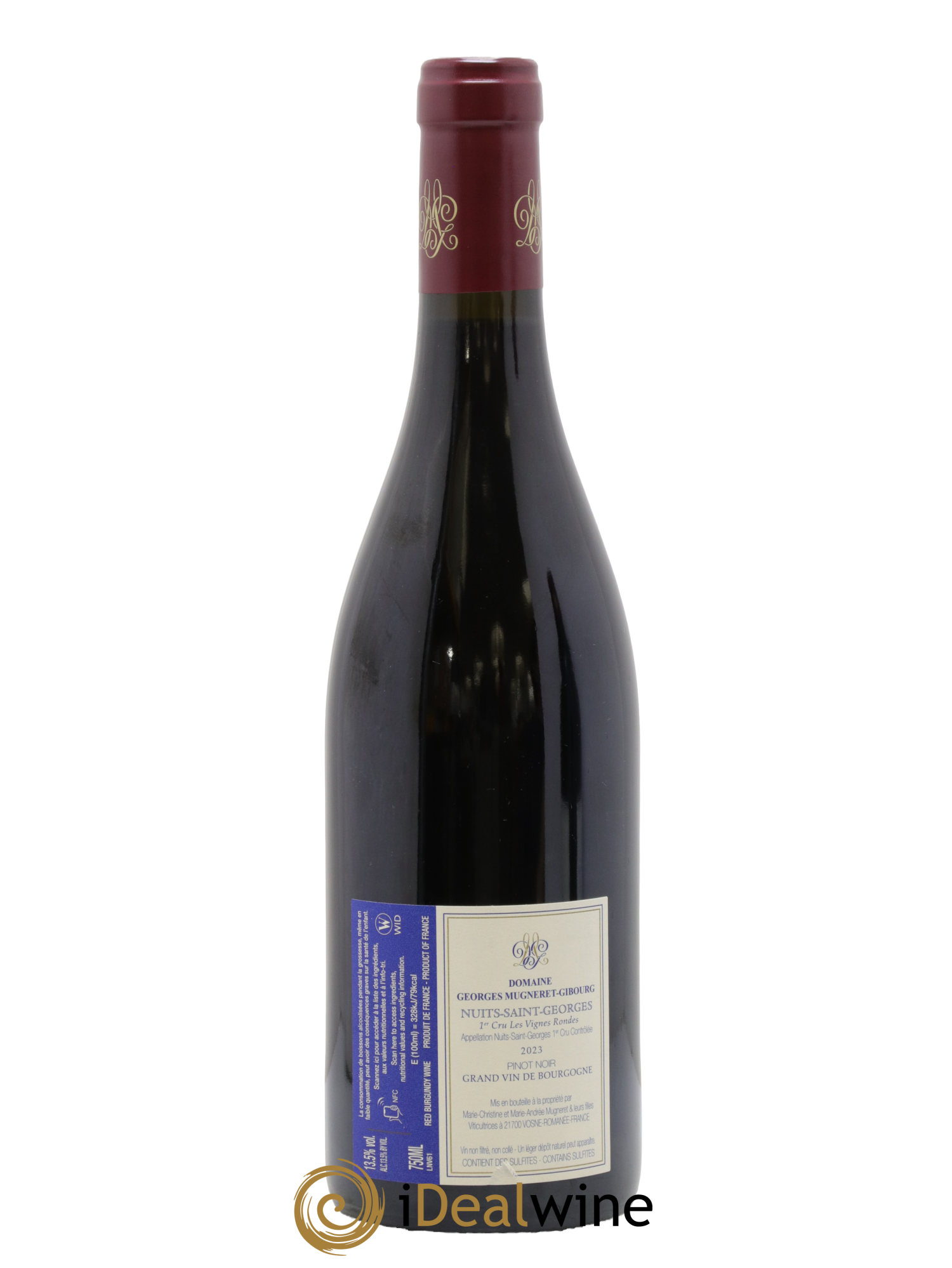 Nuits-Saint-Georges 1er Cru Les Vignes Rondes Mugneret-Gibourg (Domaine) 2023 - Lot of 1 bottle - 1