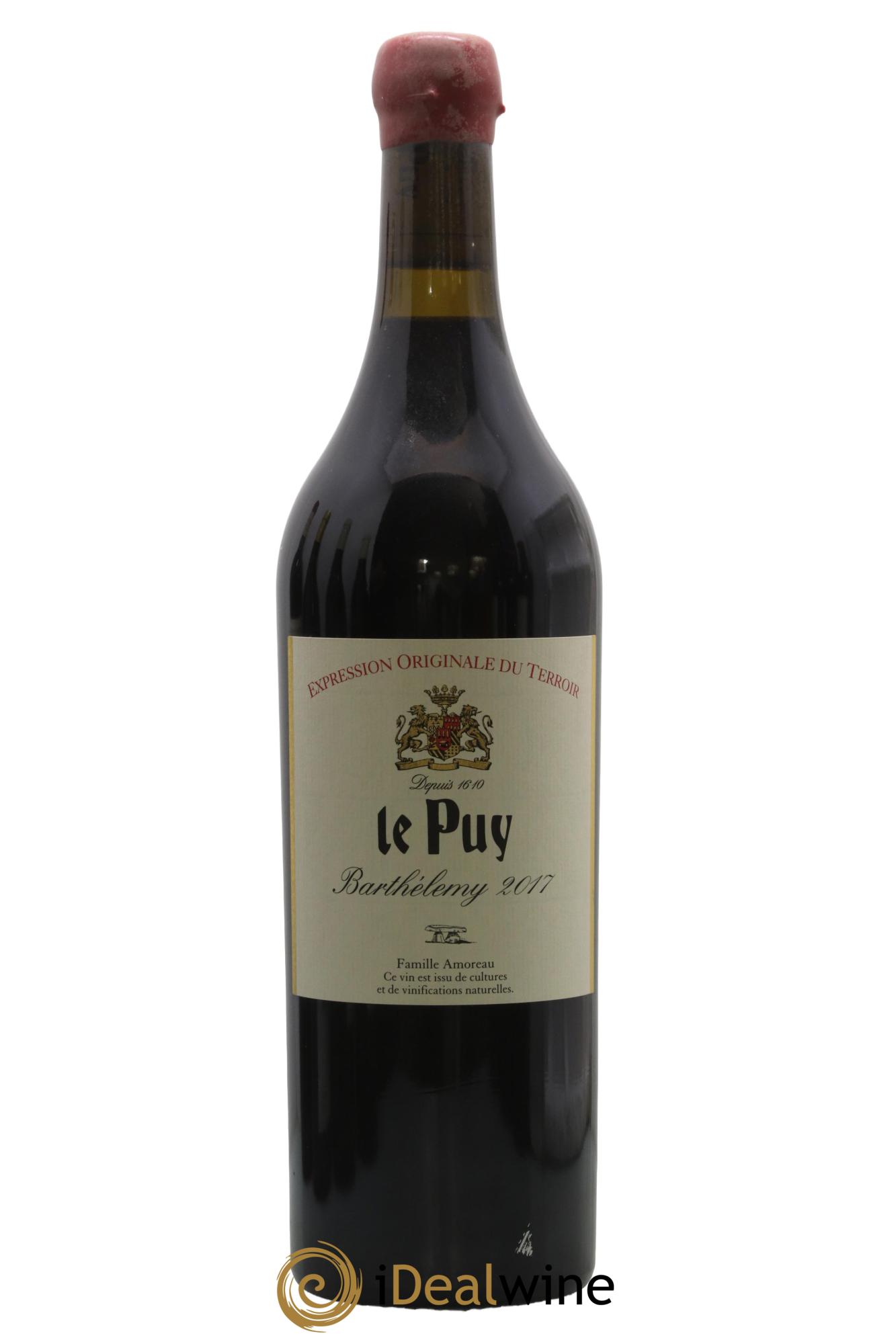 Le Puy - Cuvée Barthélemy 2017 - Lot de 1 bouteille - 0