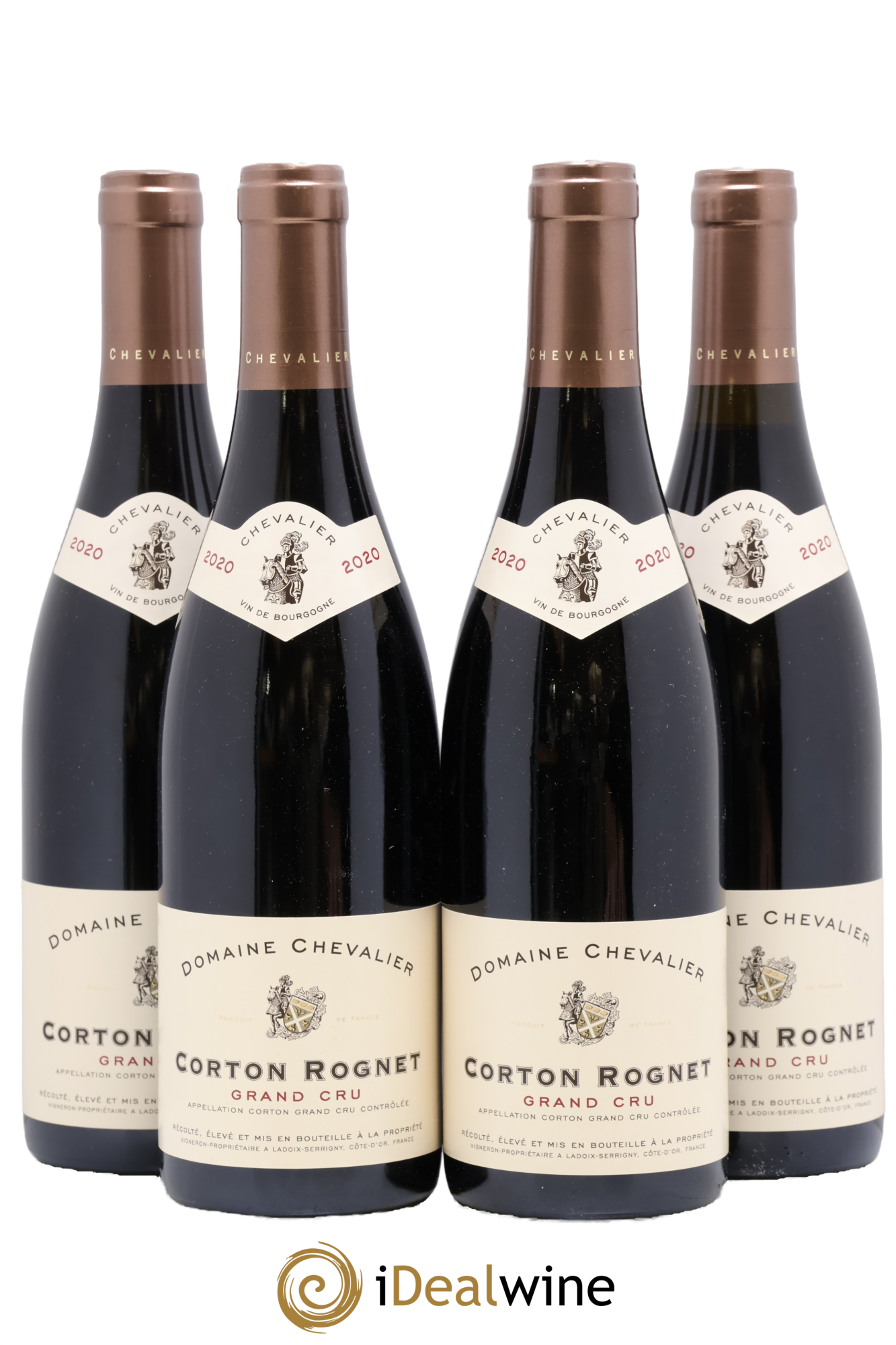 Corton Grand Cru Le Rognet Domaine Chevalier 2020 - Lot de 4 bouteilles - 0