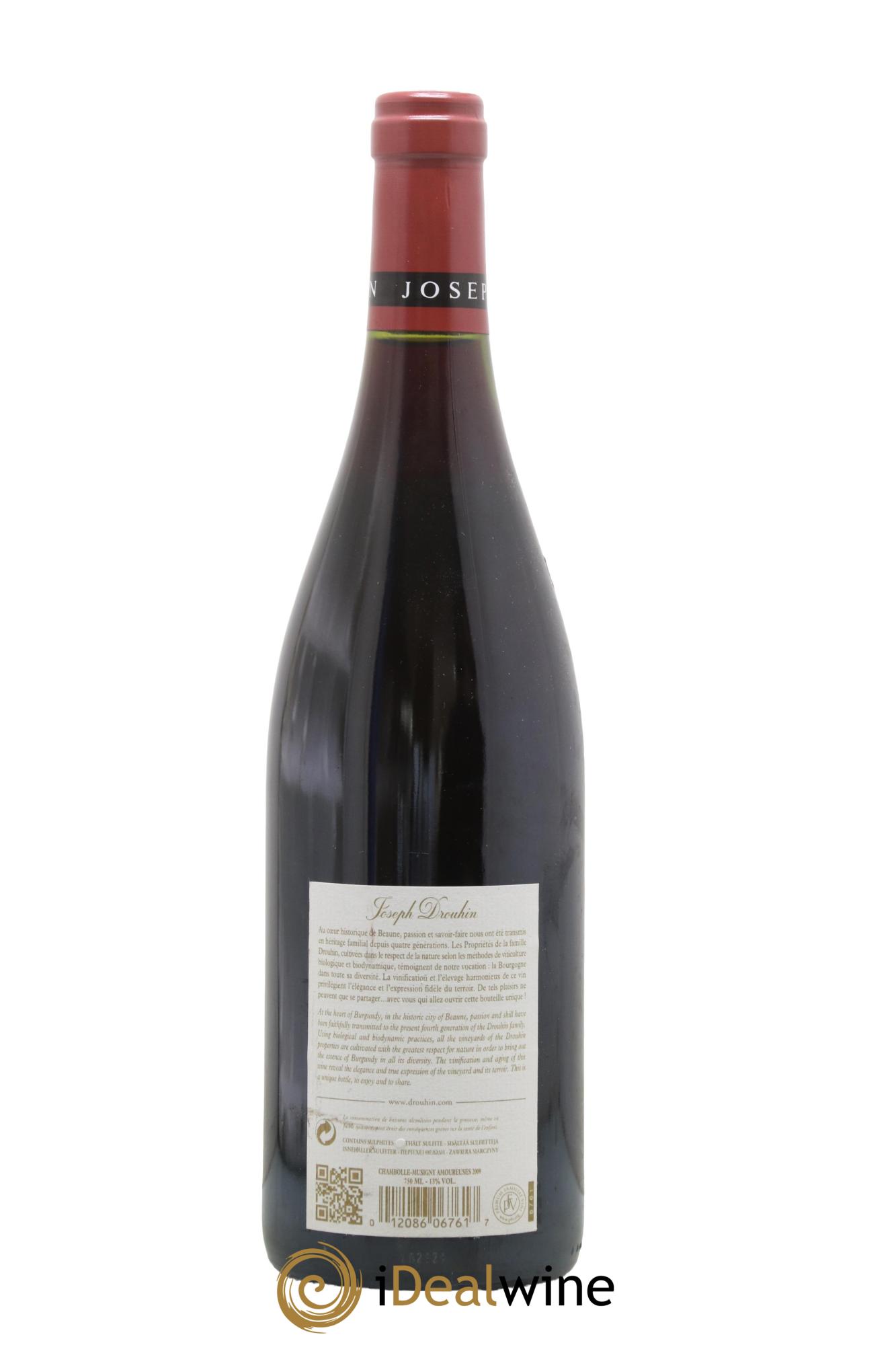 Chambolle-Musigny 1er Cru Les Amoureuses Joseph Drouhin 2009 - Lotto di 1 bottiglia - 1