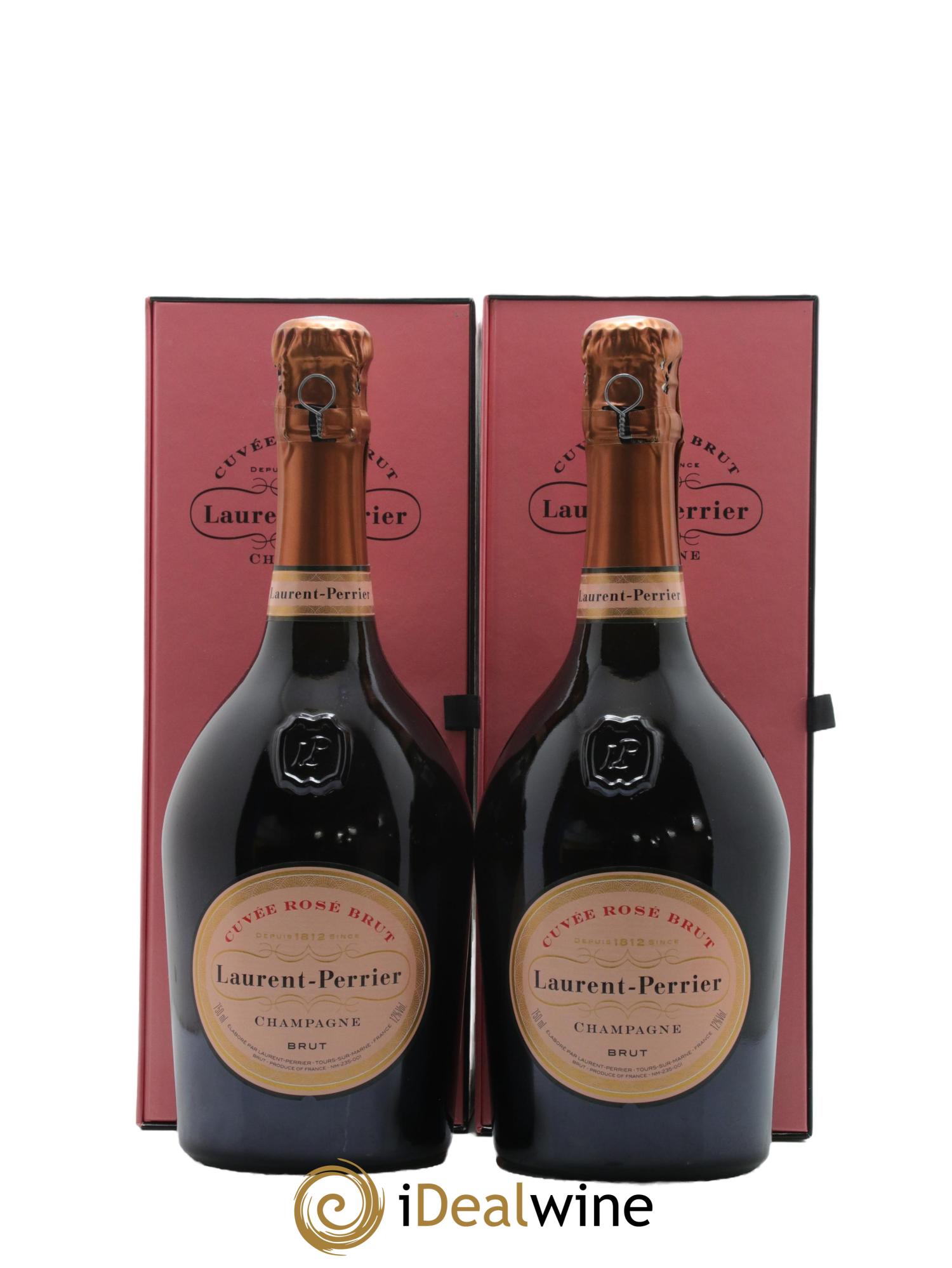 Rosé Brut Laurent Perrier - Lot de 2 bouteilles - 0