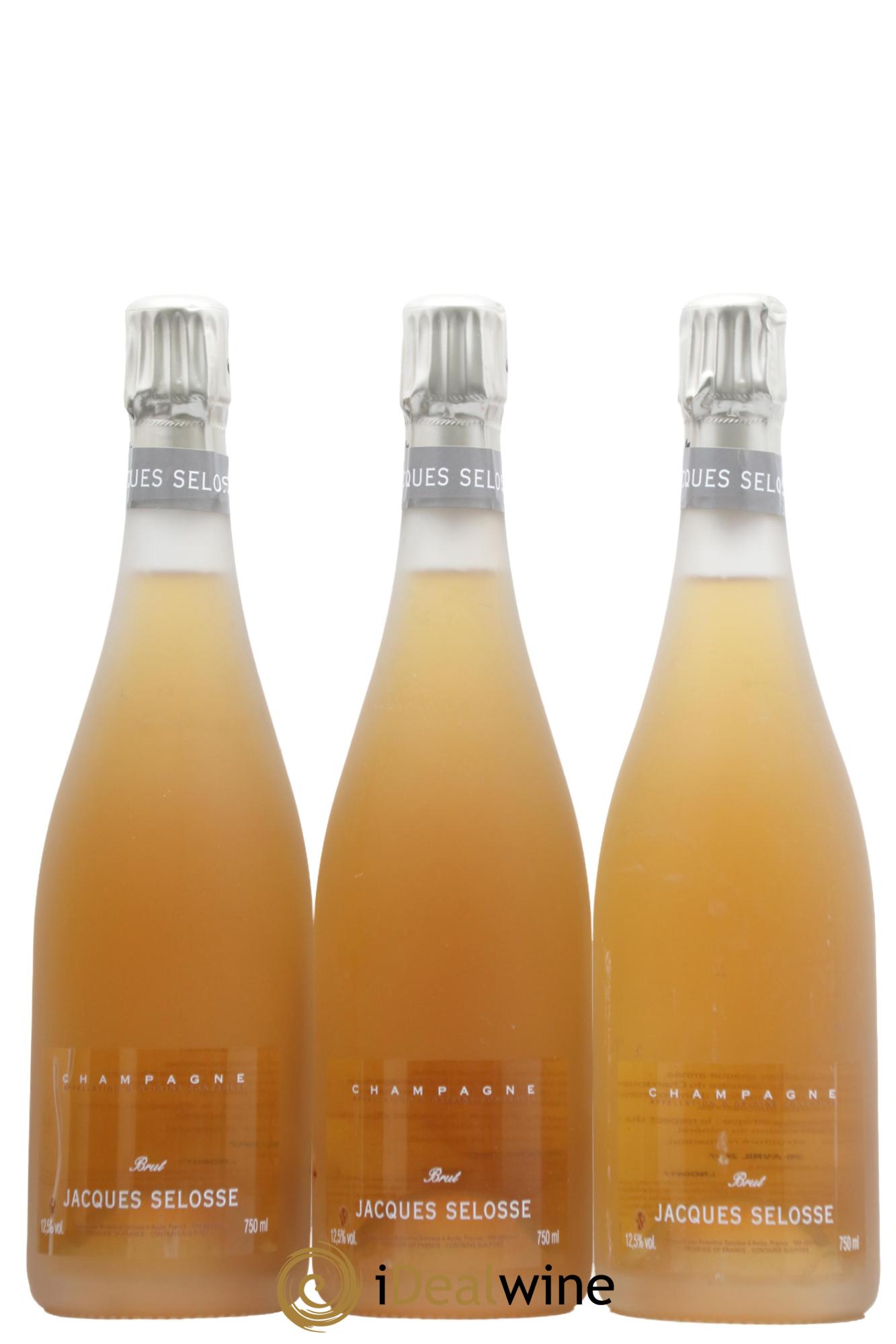 Rosé Brut Jacques Selosse - Lot de 3 bouteilles - 0