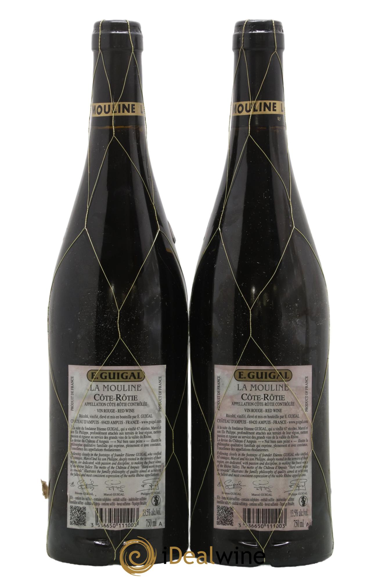 Côte-Rôtie La Mouline Guigal 2020 - Lot de 2 bouteilles - 1