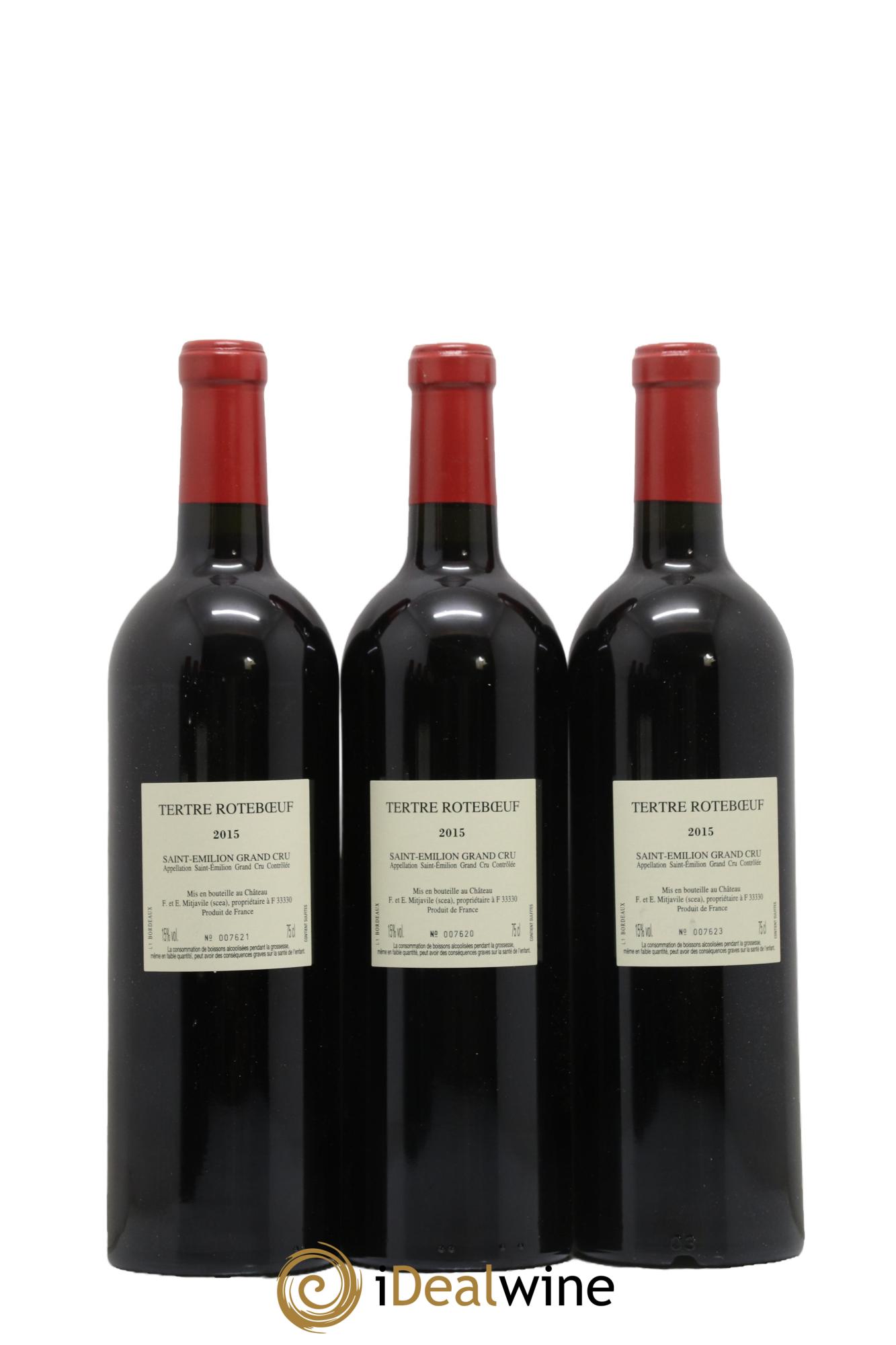 Château Tertre Roteboeuf 2015 - Lot of 6 bottles - 2
