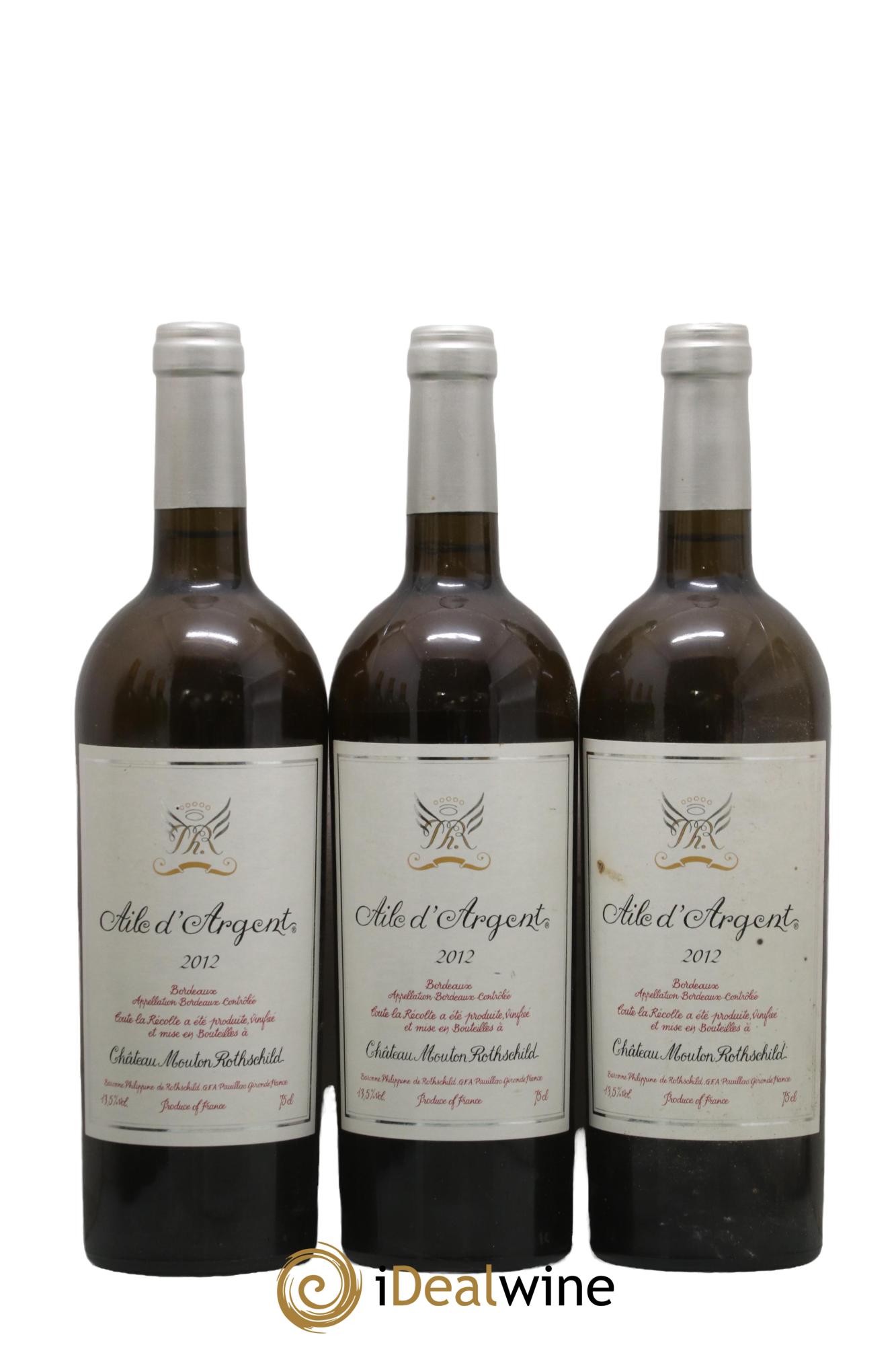 Aile d'Argent 2012 - Lot de 3 bouteilles - 0