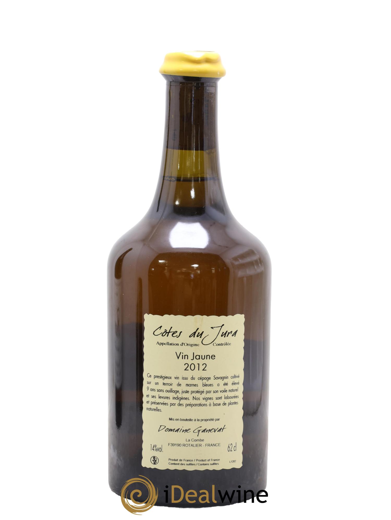 Côtes du Jura Vin Jaune Jean-François Ganevat (Domaine) 2012 - Lot de 1 clavelin - 1