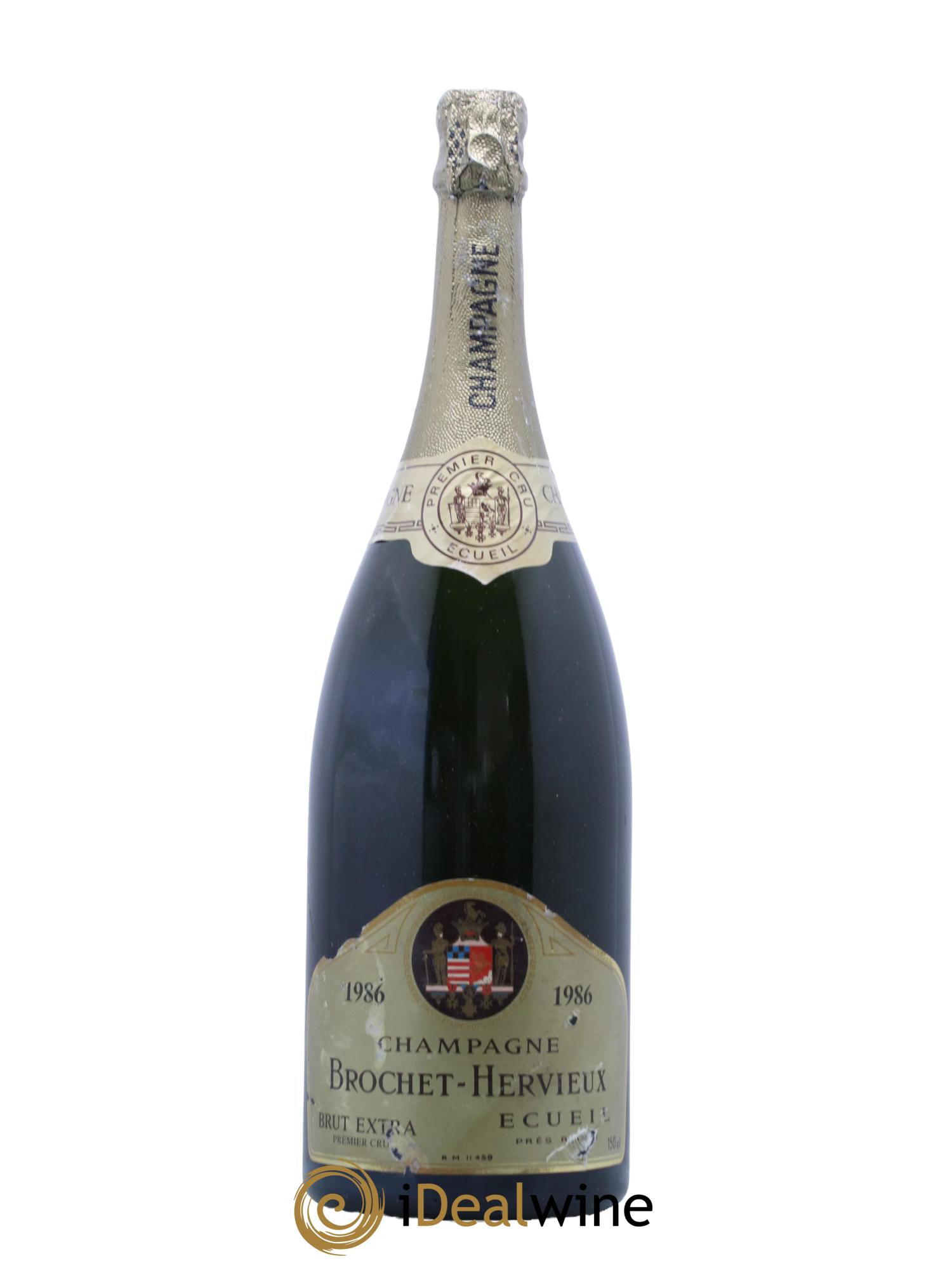 Champagne Brut Brochet Hervieux 1986 - Lot de 1 magnum - 0