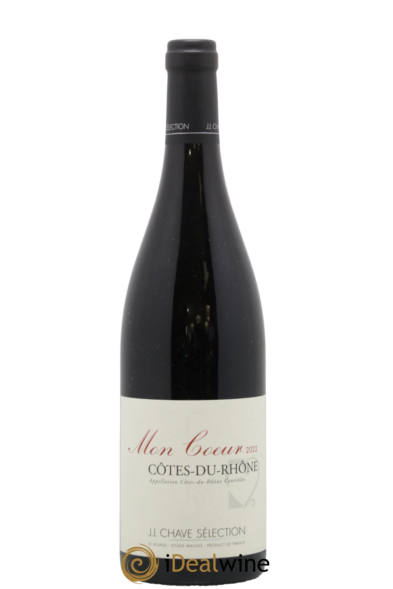 Côtes-du-Rhône Mon coeur J-L. Chave Sélection 2022 - Lot of 1 bottle - 0