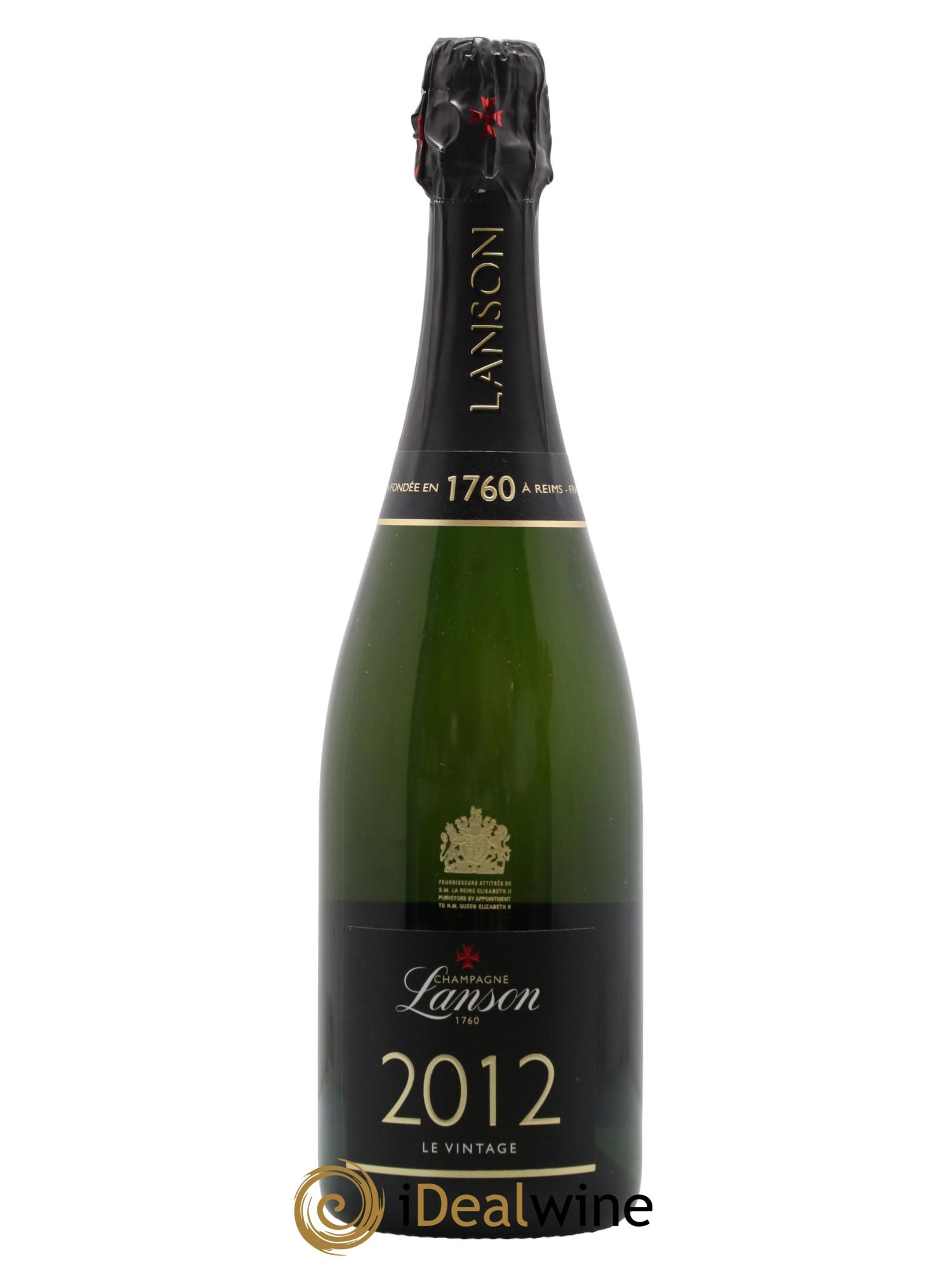Vintage Collection Lanson 2012 - Lot de 1 bouteille - 0