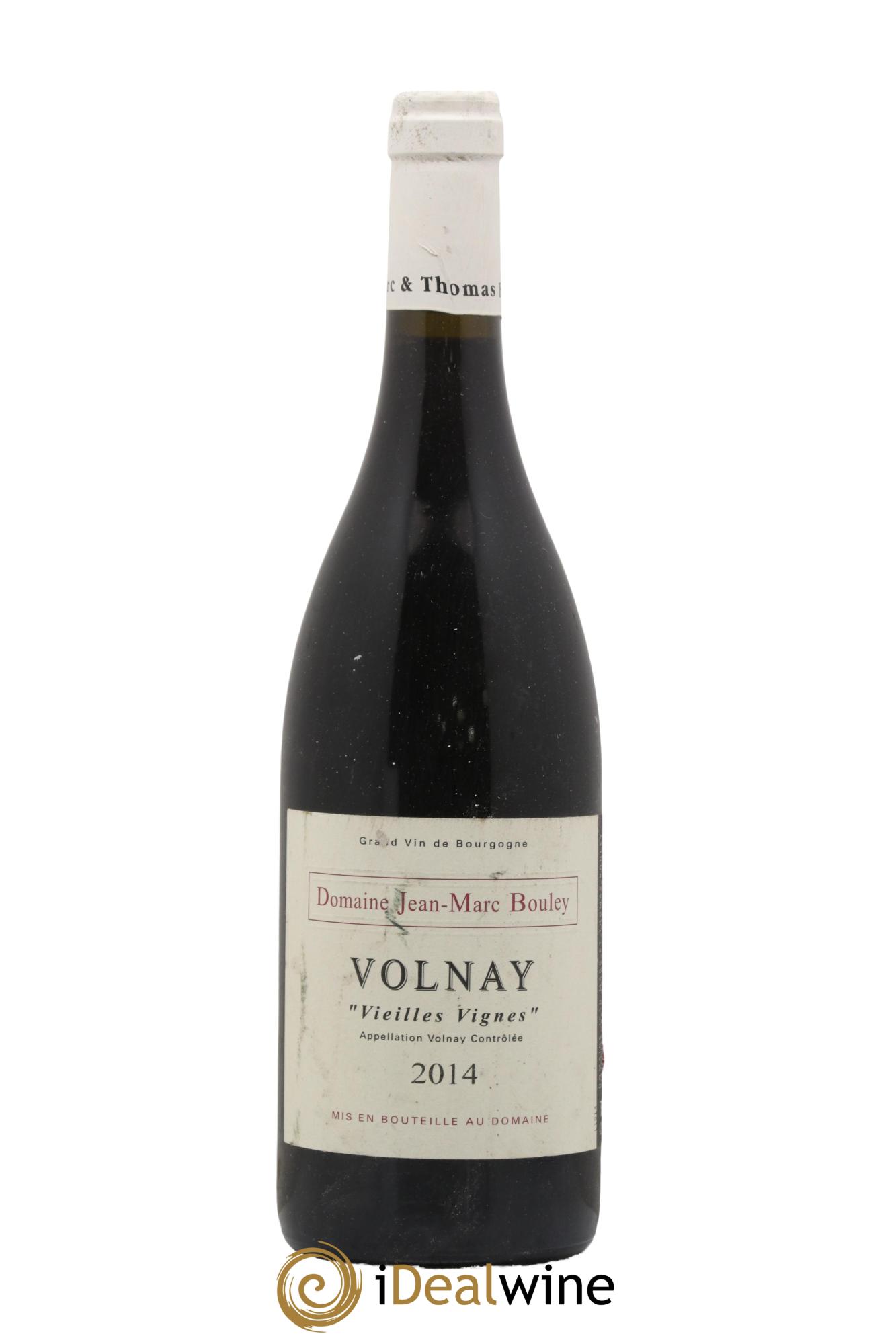 Volnay Vieilles Vignes Jean Marc Bouley 2014 - Lot de 1 bouteille - 0