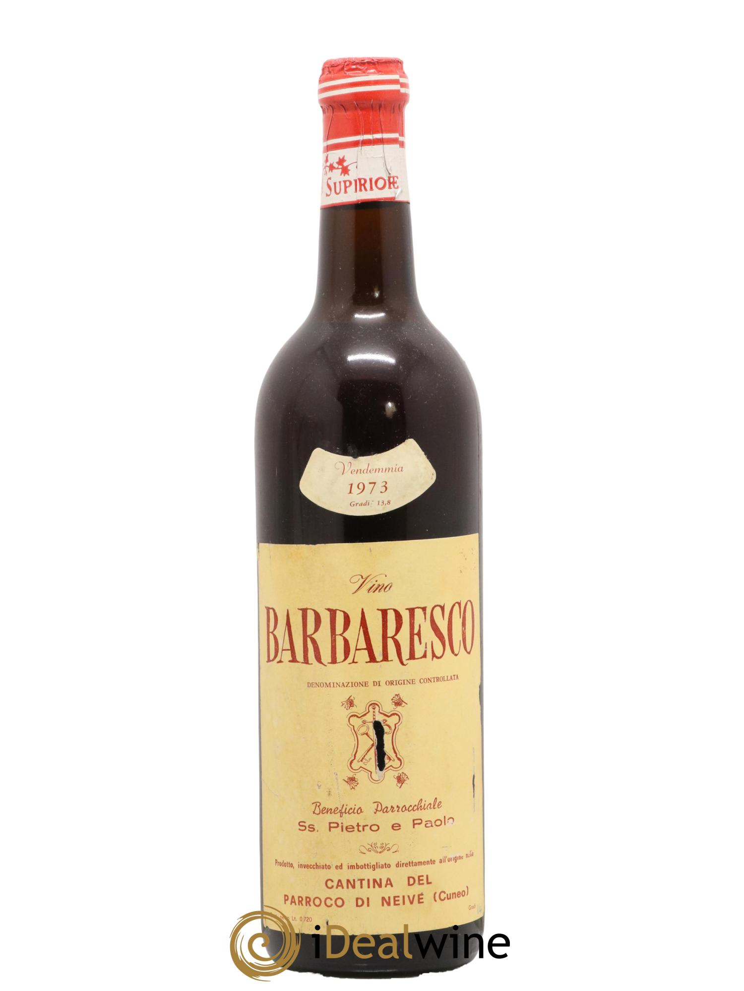 Barbaresco DOCG Cantina del Parroco di Neive 1973 - Lot de 1 bouteille - 0