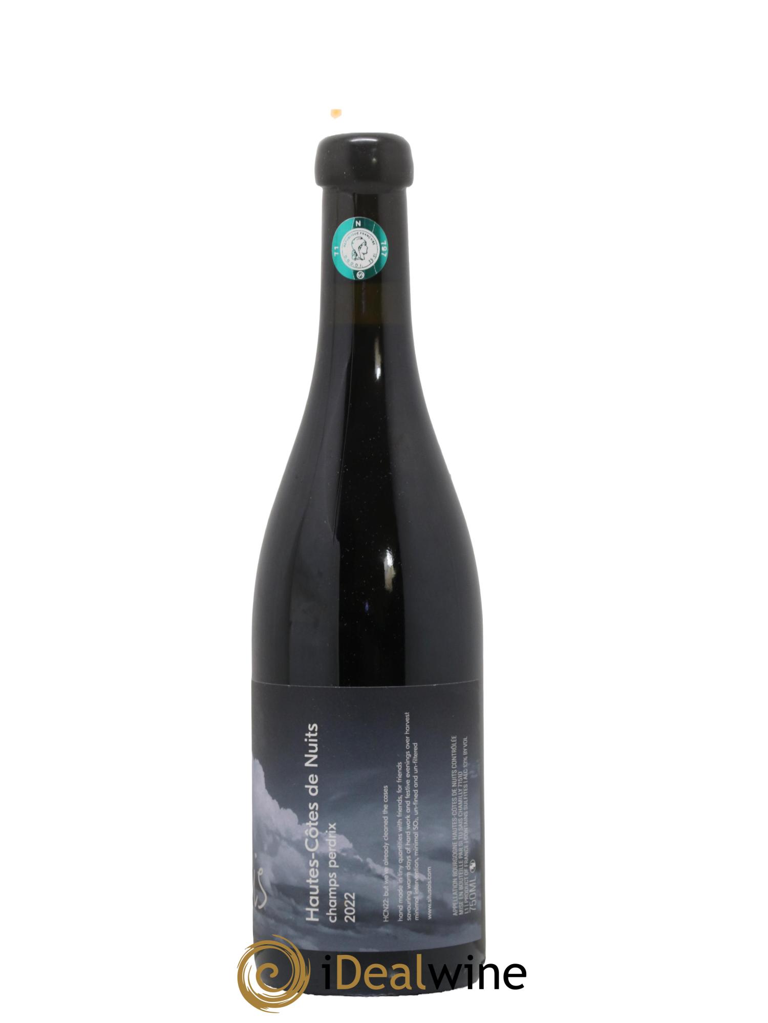 Hautes-Côtes de Nuits Champs Perdrix Domaine Si Tu Sais 2022 - Lot of 1 bottle - 1