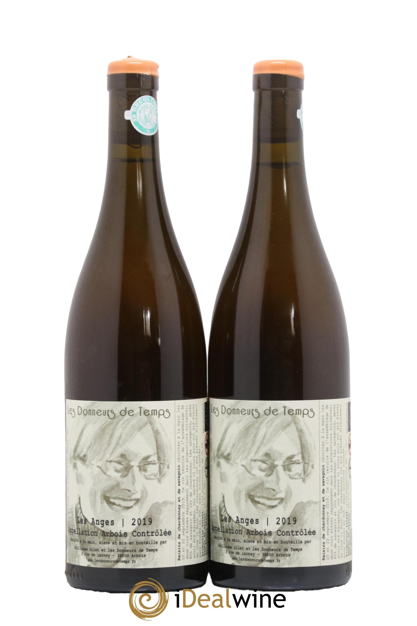 Arbois Les Donneurs de Temps Les Anges 2019 - Lot de 2 bouteilles - 0