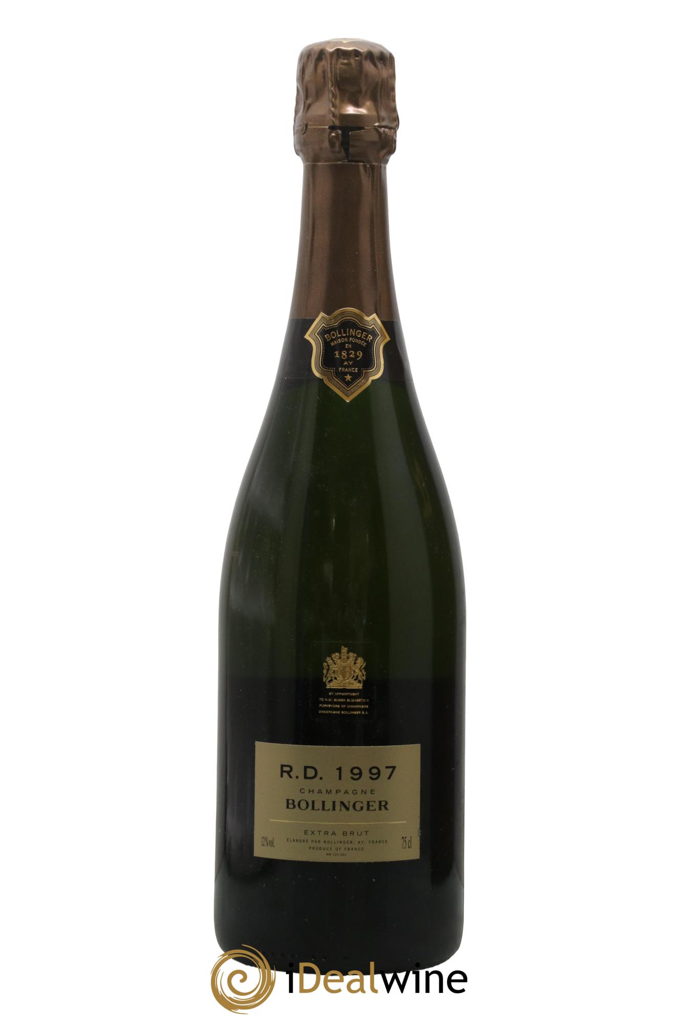 R.D. Extra-Brut Bollinger 1997 - Lot of 1 bottle - 1