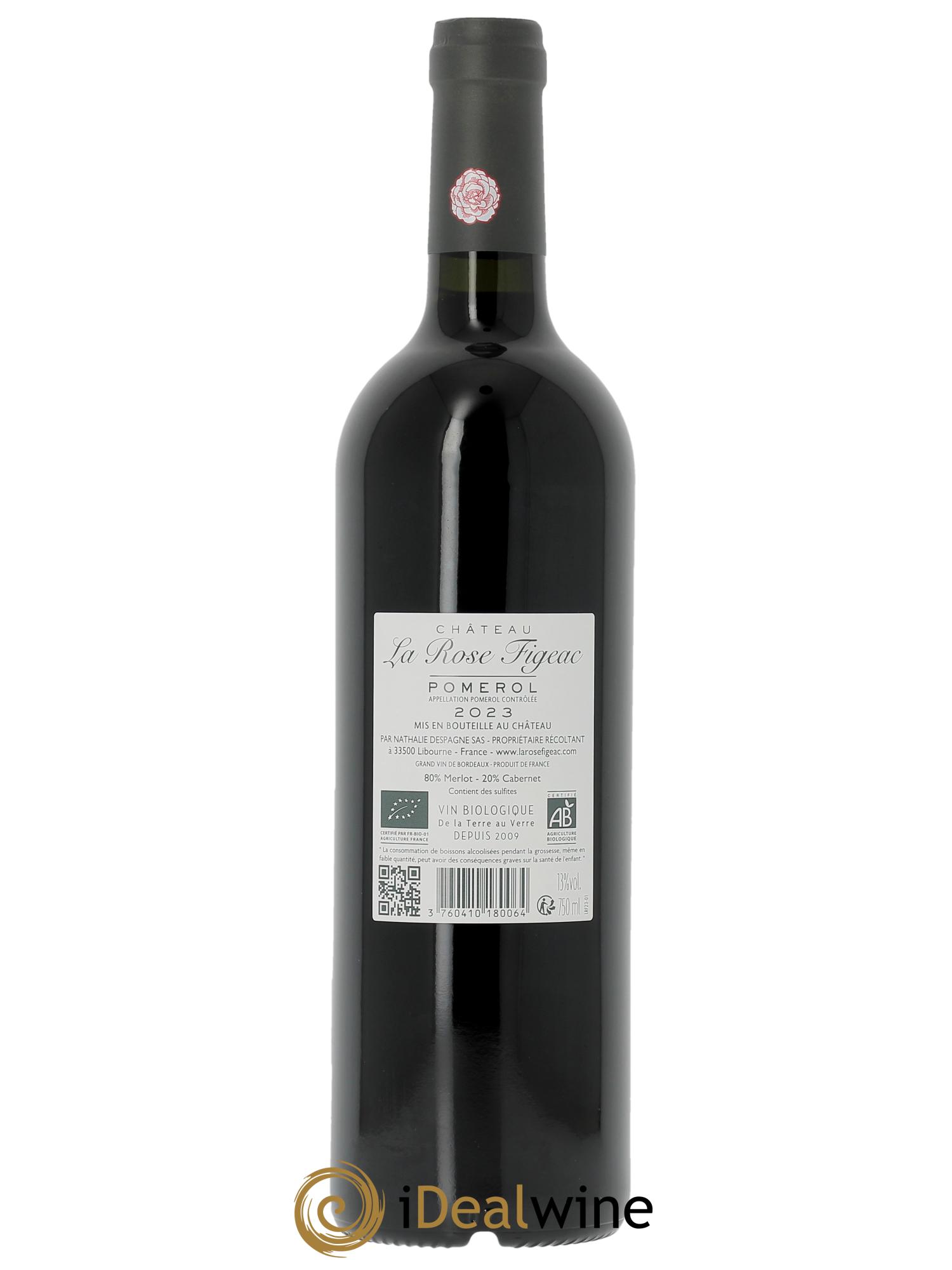Château la Rose Figeac 2023 - Lot of 1 bottle - 1