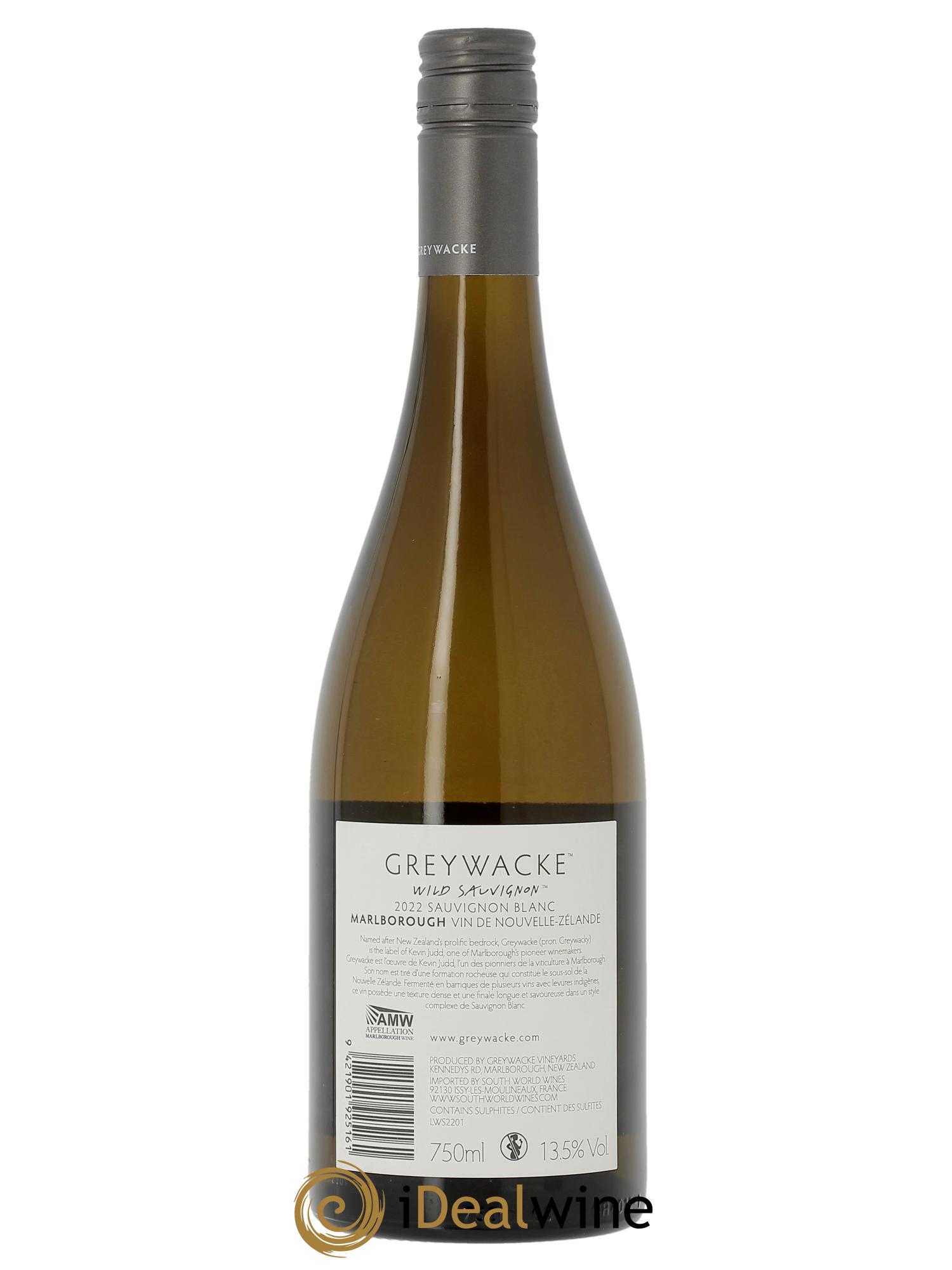 Marlborough Greywacke Wild Sauvignon 2022 - Lot of 1 bottle - 1