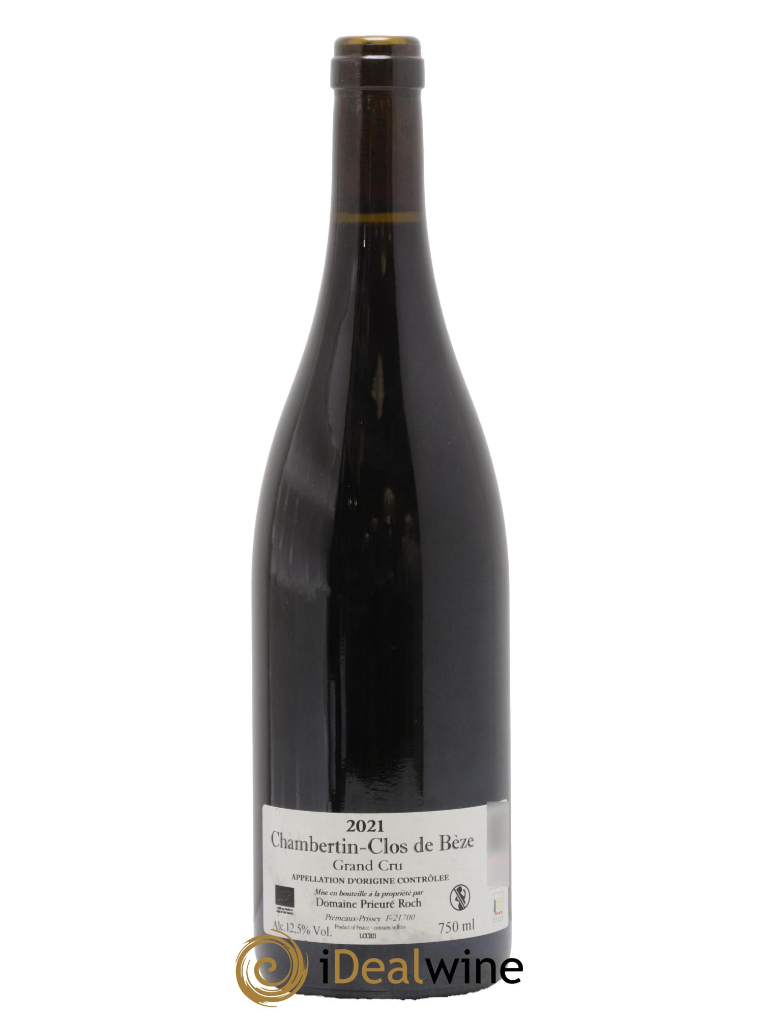 Chambertin Clos de Bèze Grand Cru Prieuré Roch 2021 - Lot de 1 bouteille - 1