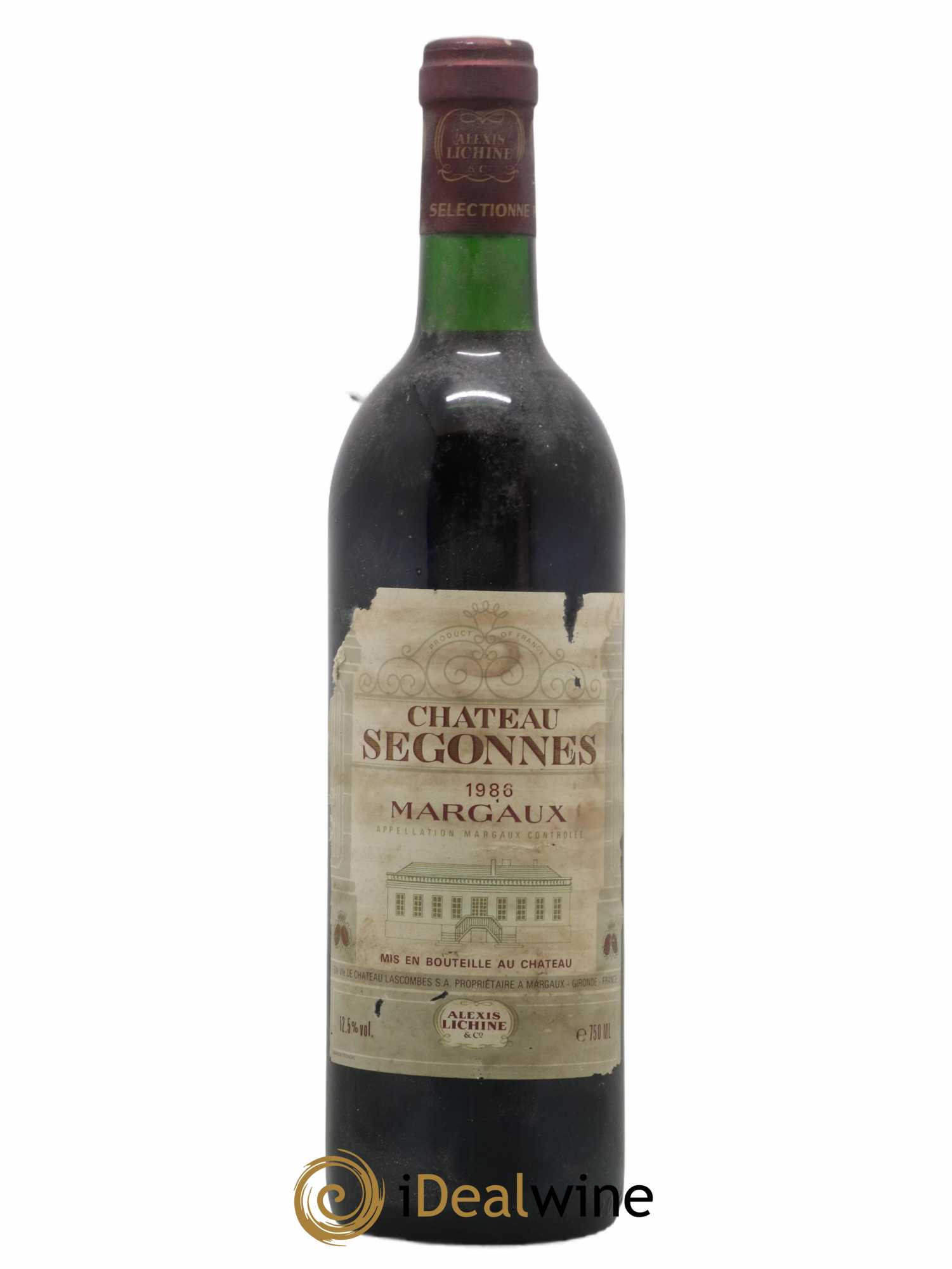 Château Segonnes 1986 - Lot de 1 bouteille - 0