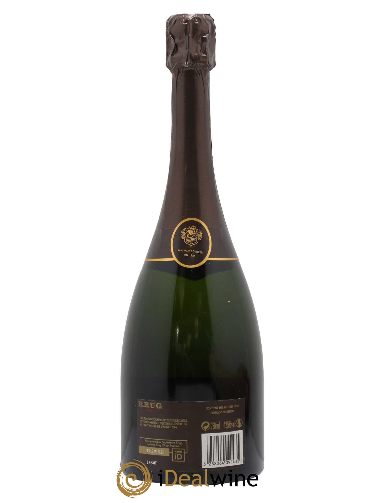 Vintage Krug 2006 - Lot de 1 bouteille - 1