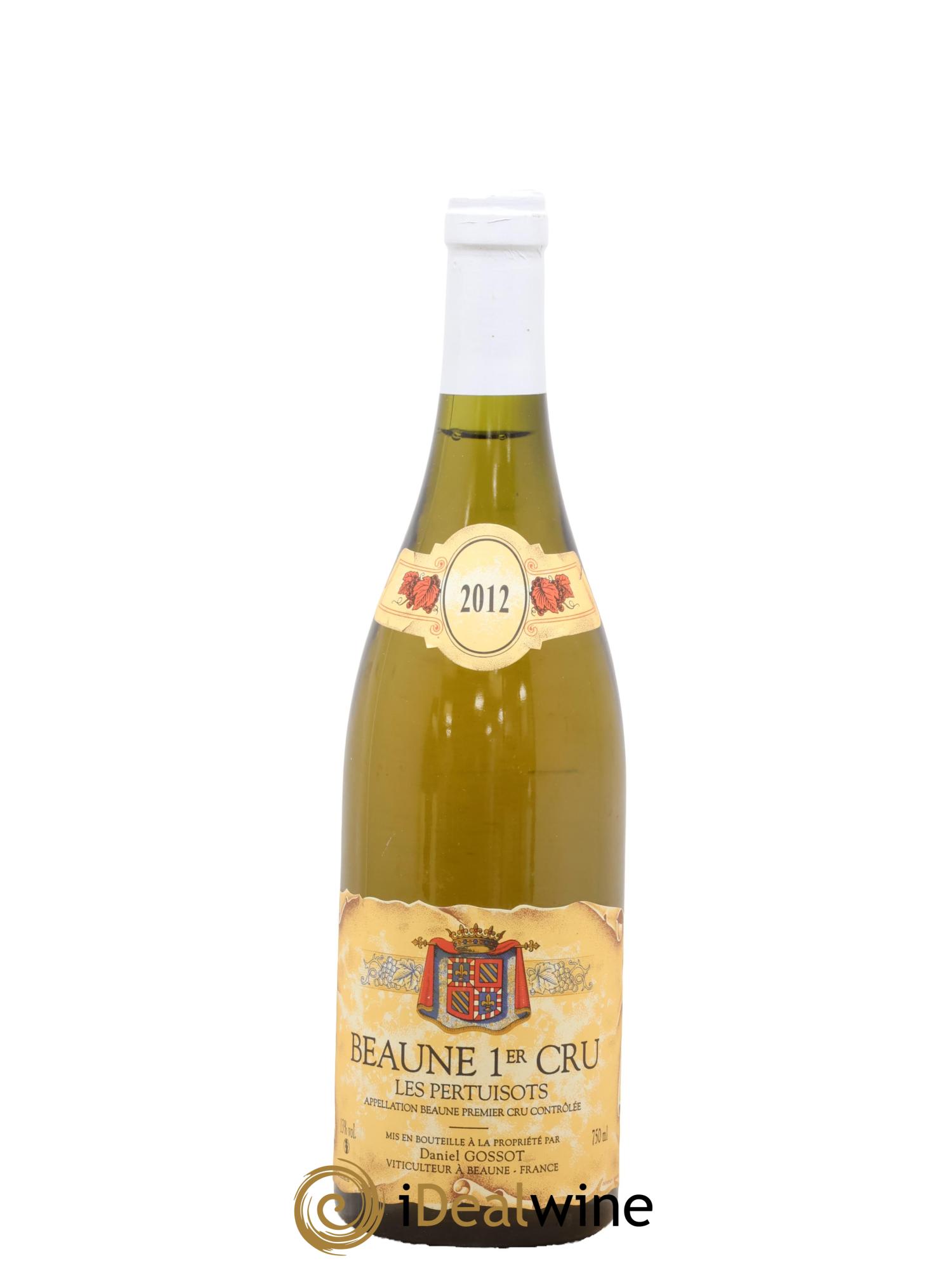 Beaune 1er Cru Les Pertuisots Daniel Gossot 2012 - Lot de 1 bouteille - 0