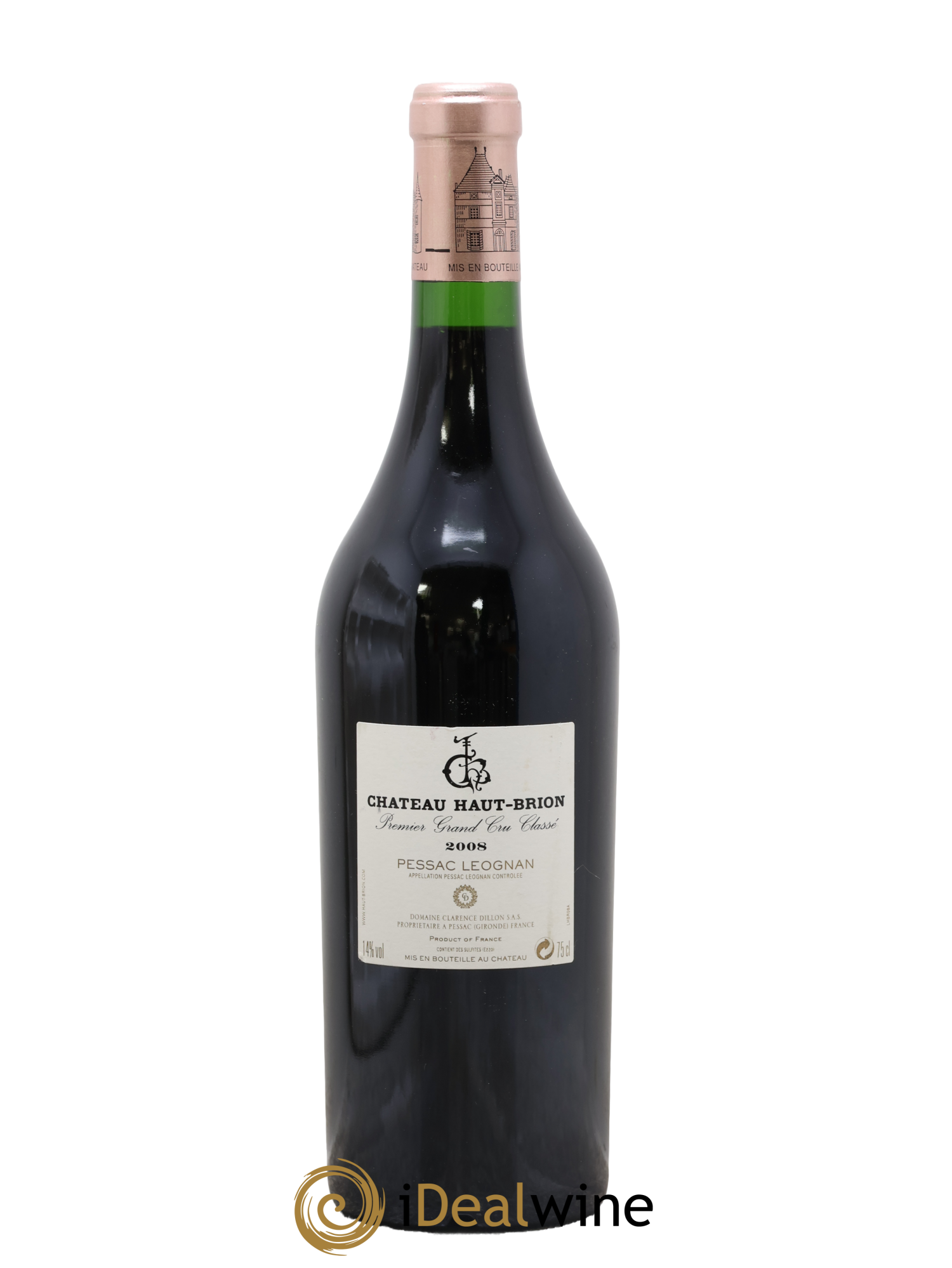 Château Haut Brion 1er Grand Cru Classé 2008 - Lot de 1 bouteille - 2