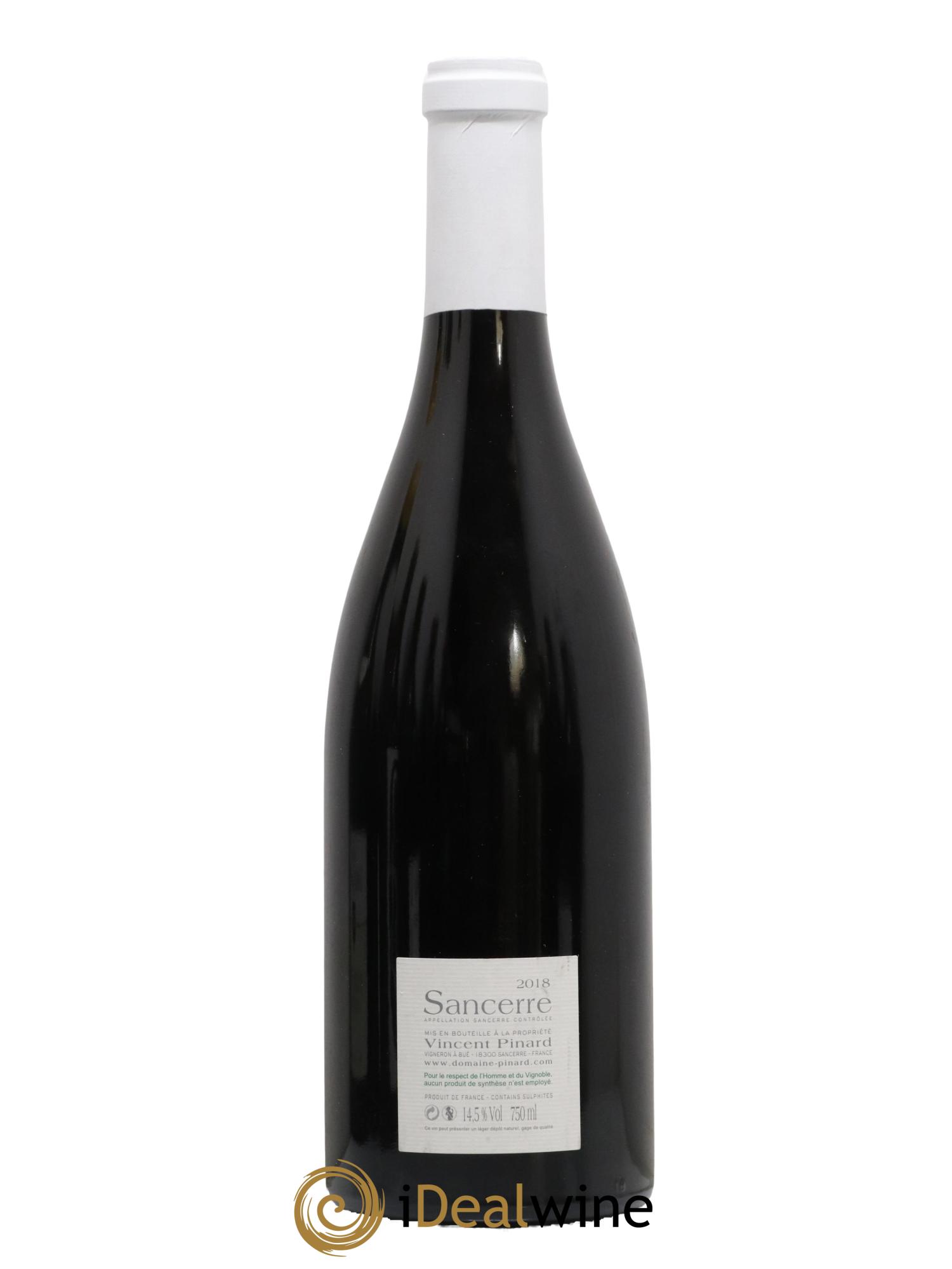 Sancerre Vendanges Entières Vincent Pinard 2019 - Lot de 1 bouteille - 1