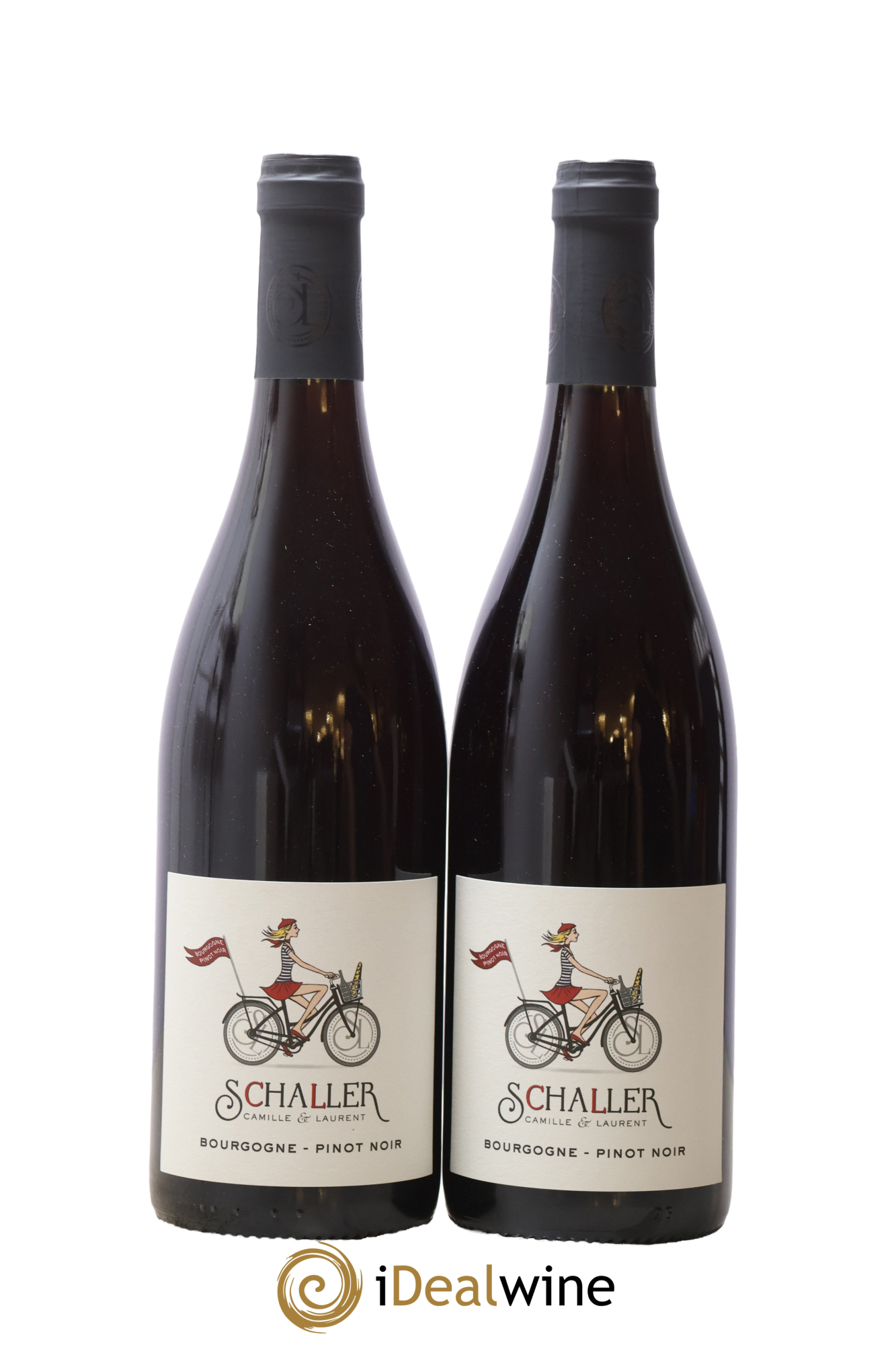 Bourgogne Pinot Noir Camille & Laurent Schaller 2023 - Lot de 2 bouteilles - 0