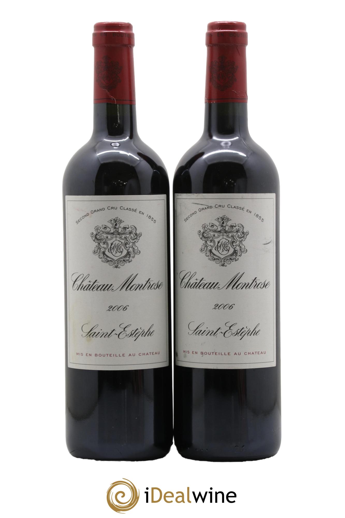 Château Montrose 2ème Grand Cru Classé 2006 - Lot de 2 bouteilles - 0