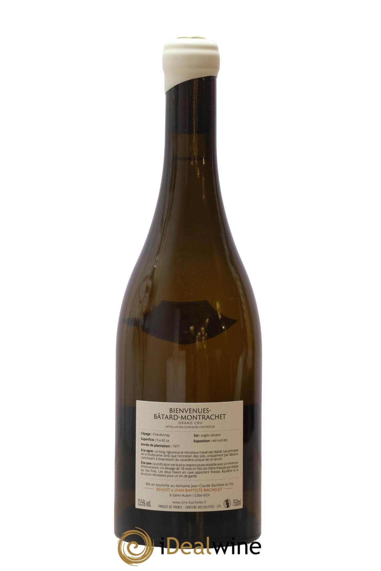 Bienvenues-Bâtard-Montrachet Grand Cru Jean-Claude Bachelet (Domaine) 2021 - Posten von 1 Flasche - 1