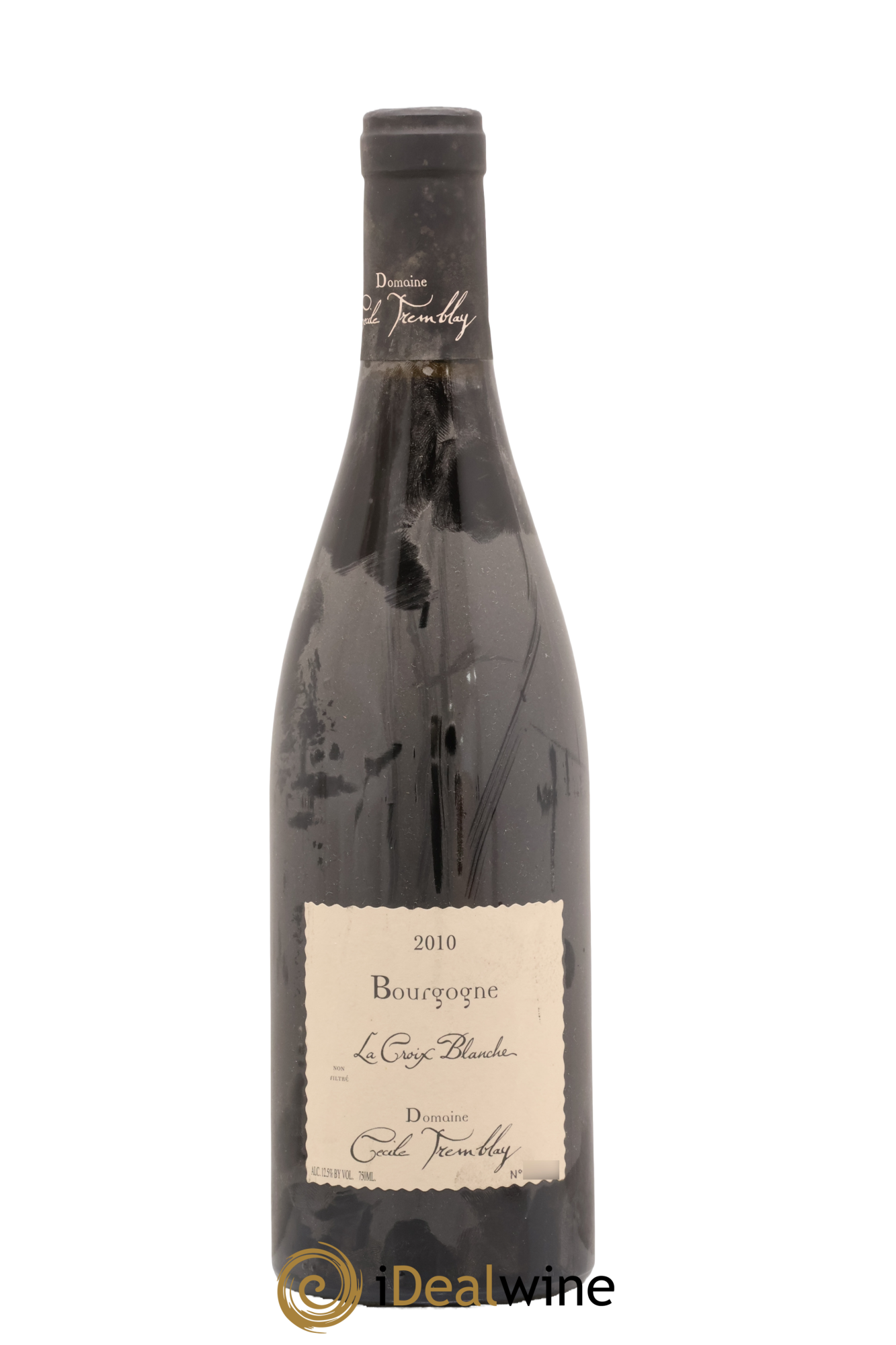 Bourgogne La Croix Blanche Cécile Tremblay 2010 - Lot de 1 bouteille - 0