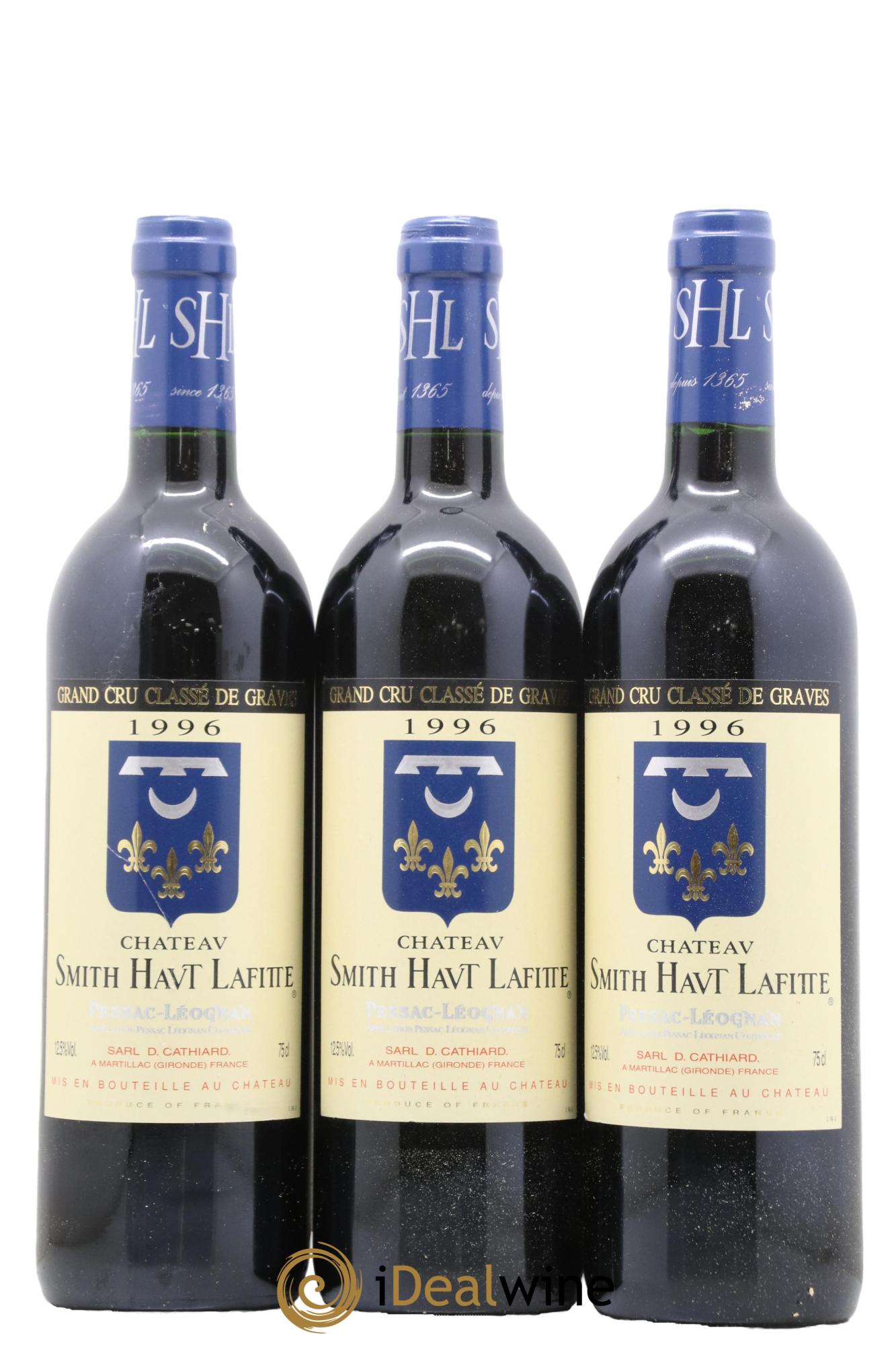 Château Smith Haut Lafitte Cru Classé de Graves 1996 - Lot of 12 bottles - 4