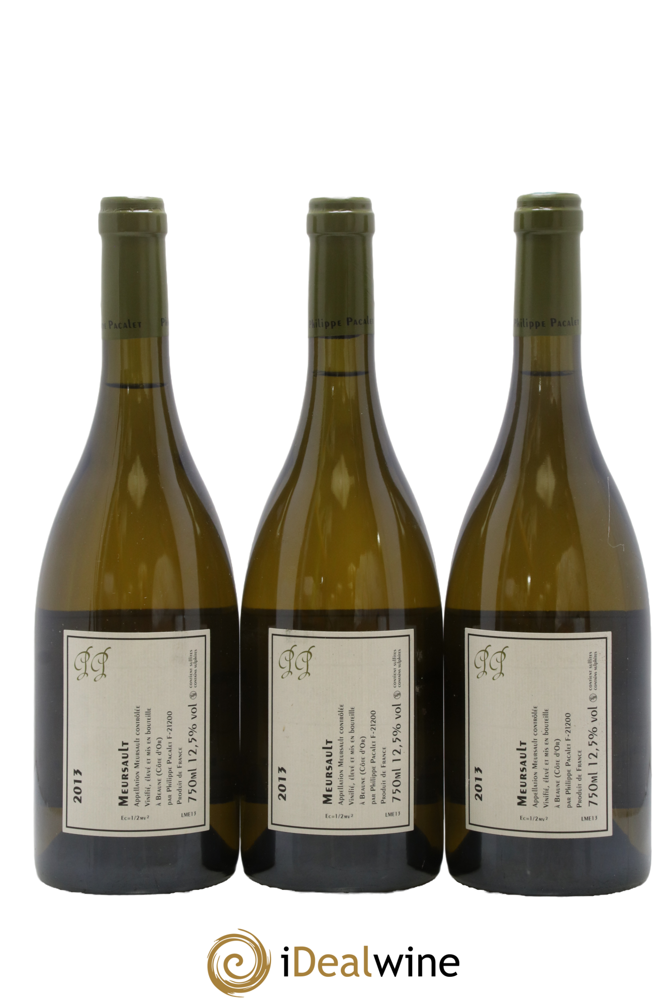 Meursault Philippe Pacalet 2013 - Posten von 3 Flaschen - 1