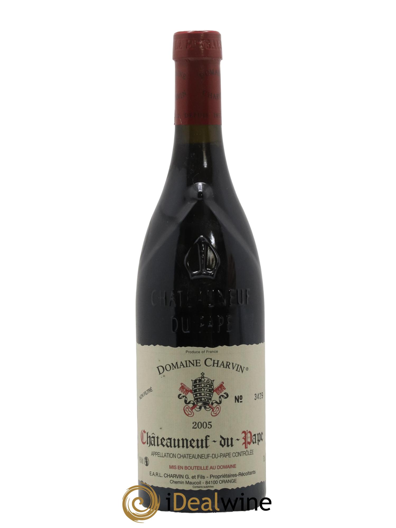 Châteauneuf-du-Pape Charvin (Domaine) 2005 - Lot de 1 bouteille - 0