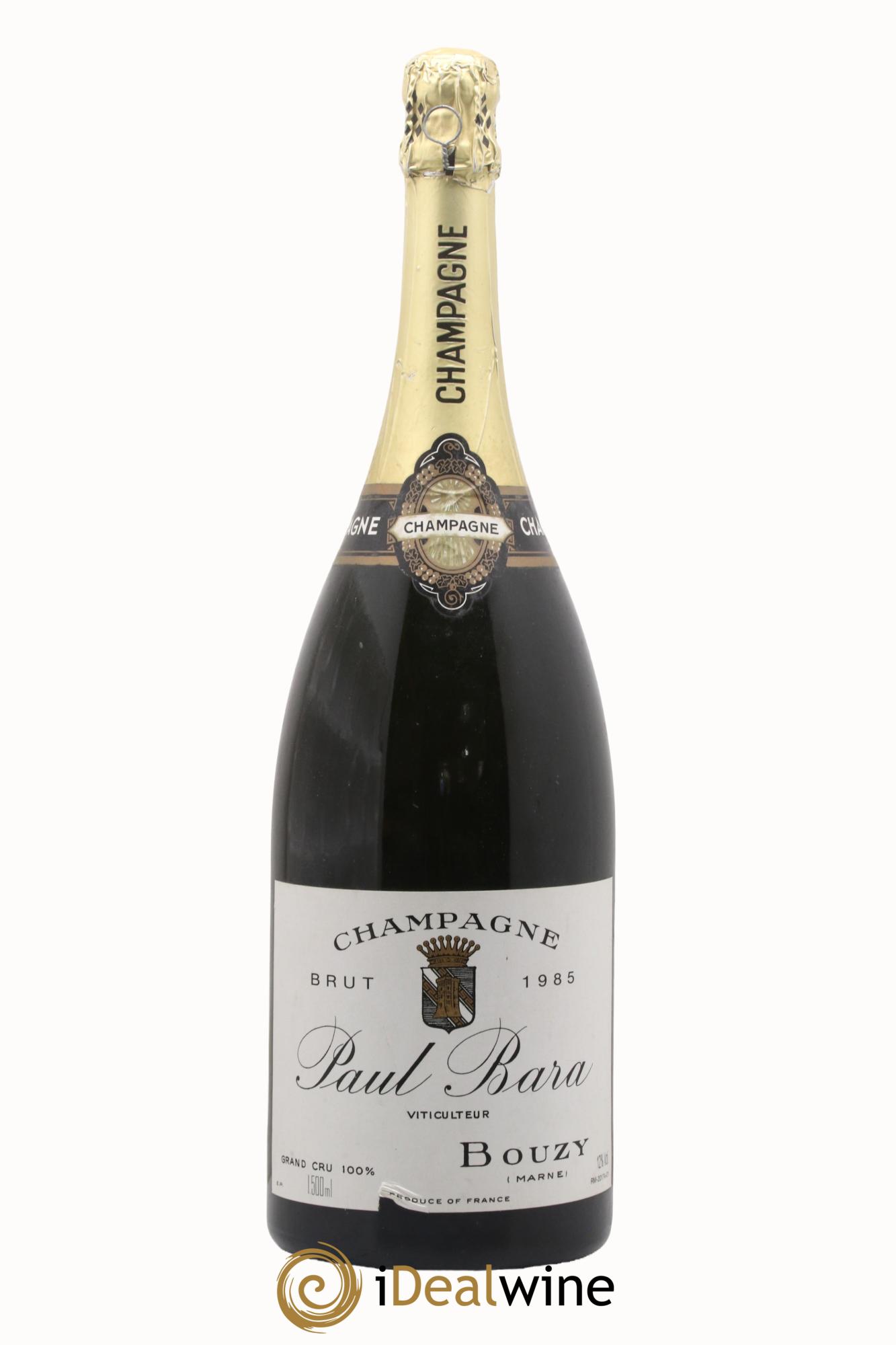 Brut Vintage Pol Roger Paul Bara 1985 - Lot de 1 magnum - 0