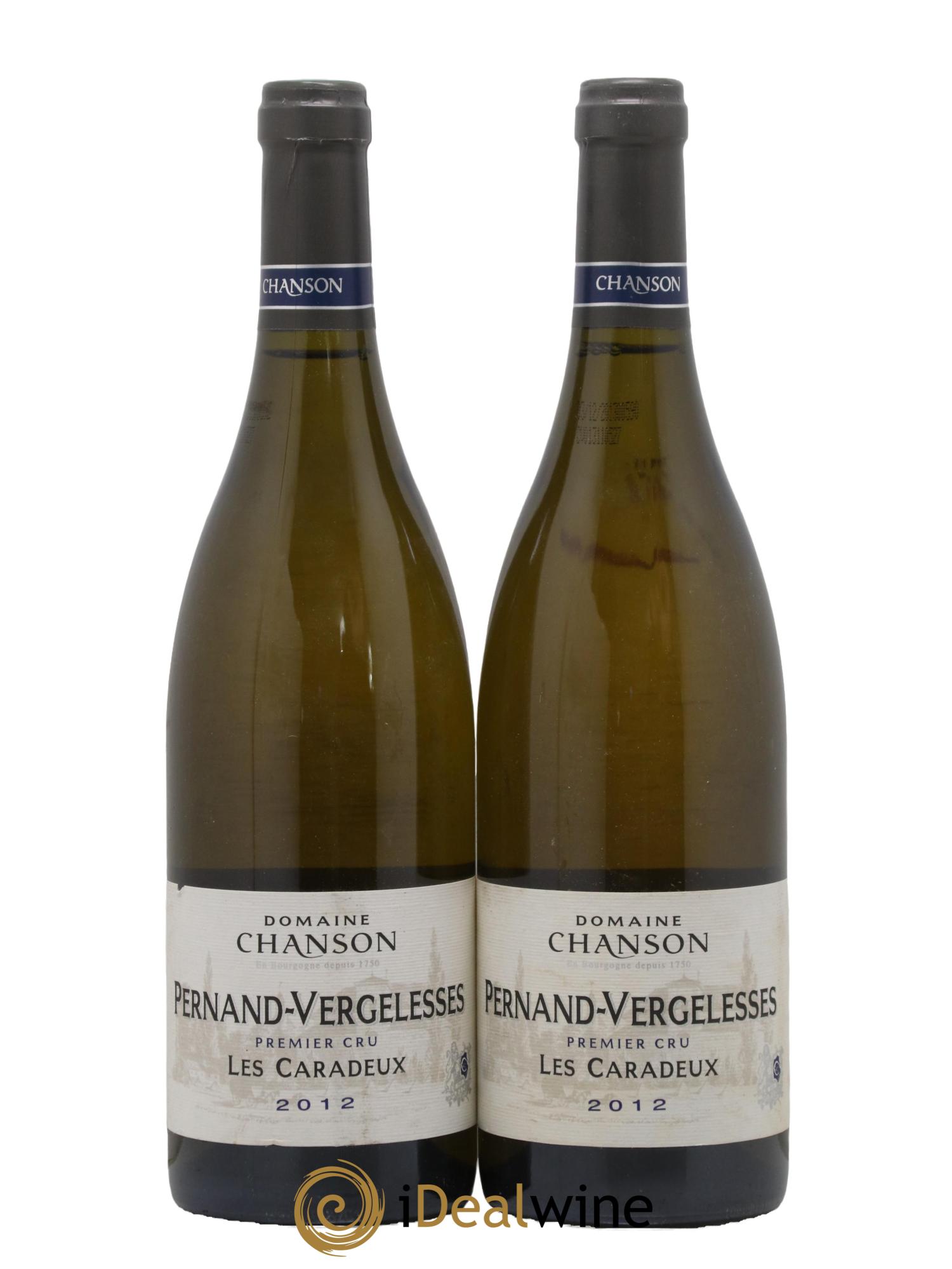 Pernand-Vergelesses 1er Cru Les Caradeux Chanson 2012 - Lotto di 2 bottiglie - 0