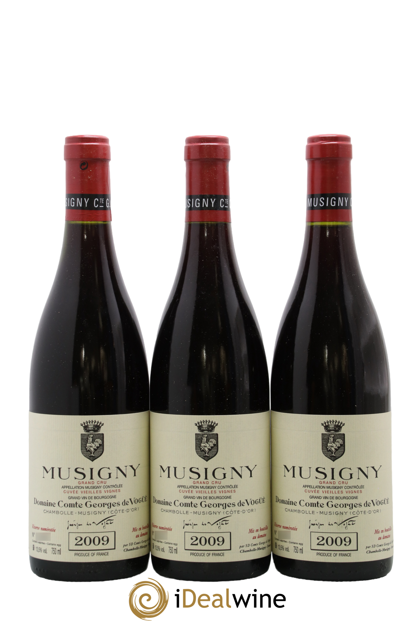 Musigny Grand Cru Cuvée Vieilles Vignes Comte Georges de Vogüé 2009 - Lot de 6 bouteilles - 2
