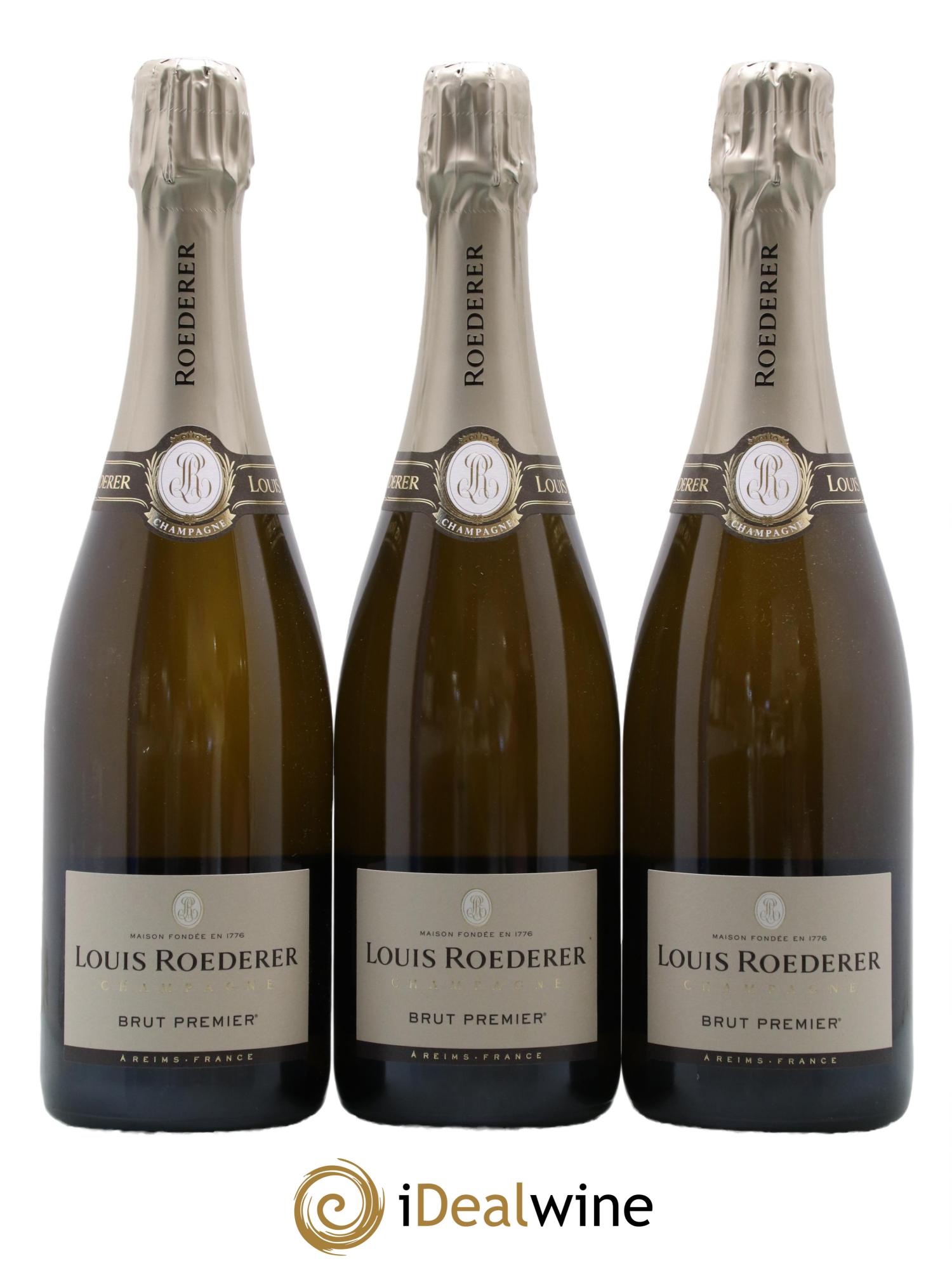 Premier Brut Louis Roederer - Lot de 3 bouteilles - 0