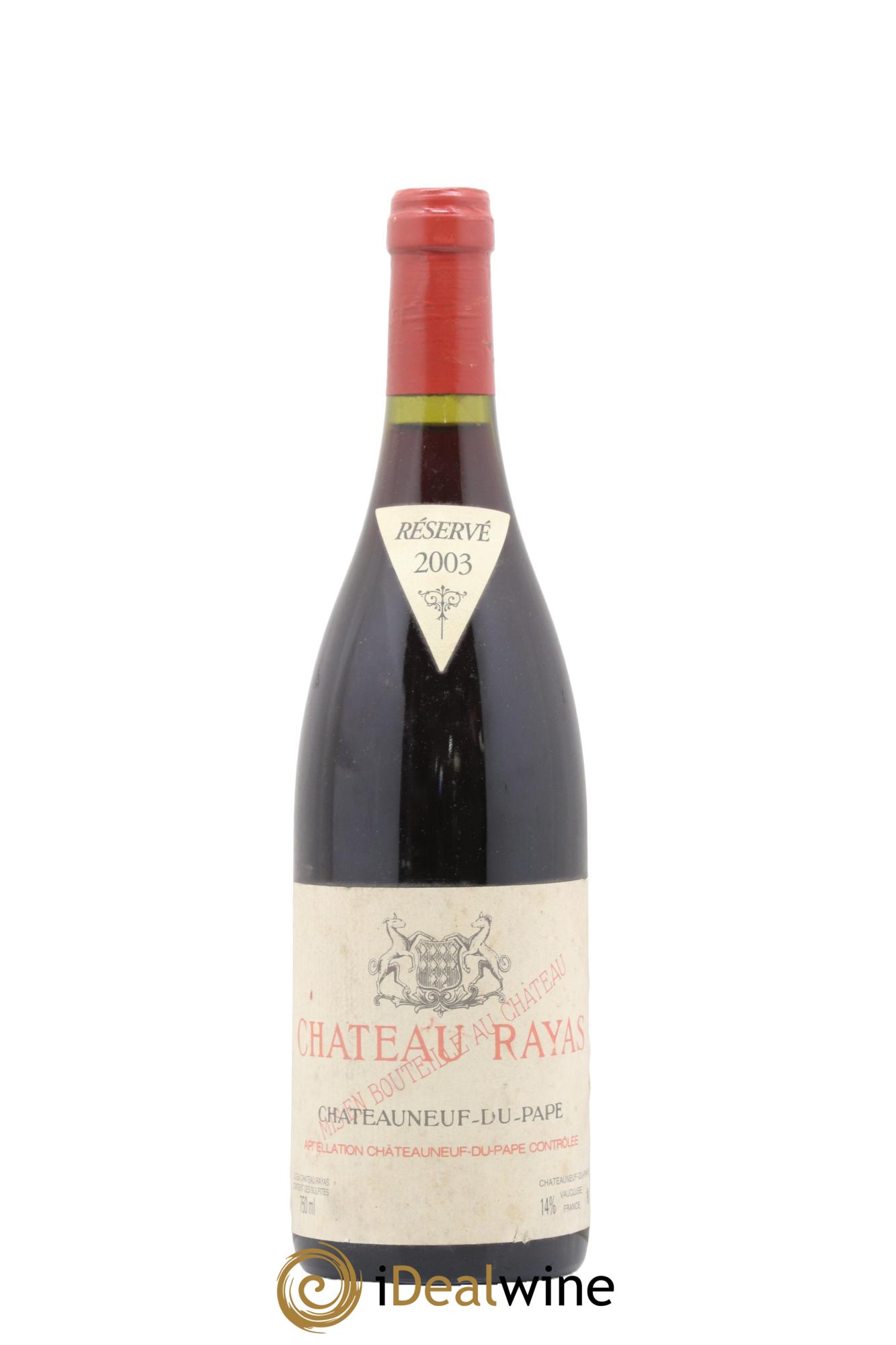 Châteauneuf-du-Pape Château Rayas Emmanuel Reynaud 2003 - Posten von 1 Flasche - 0