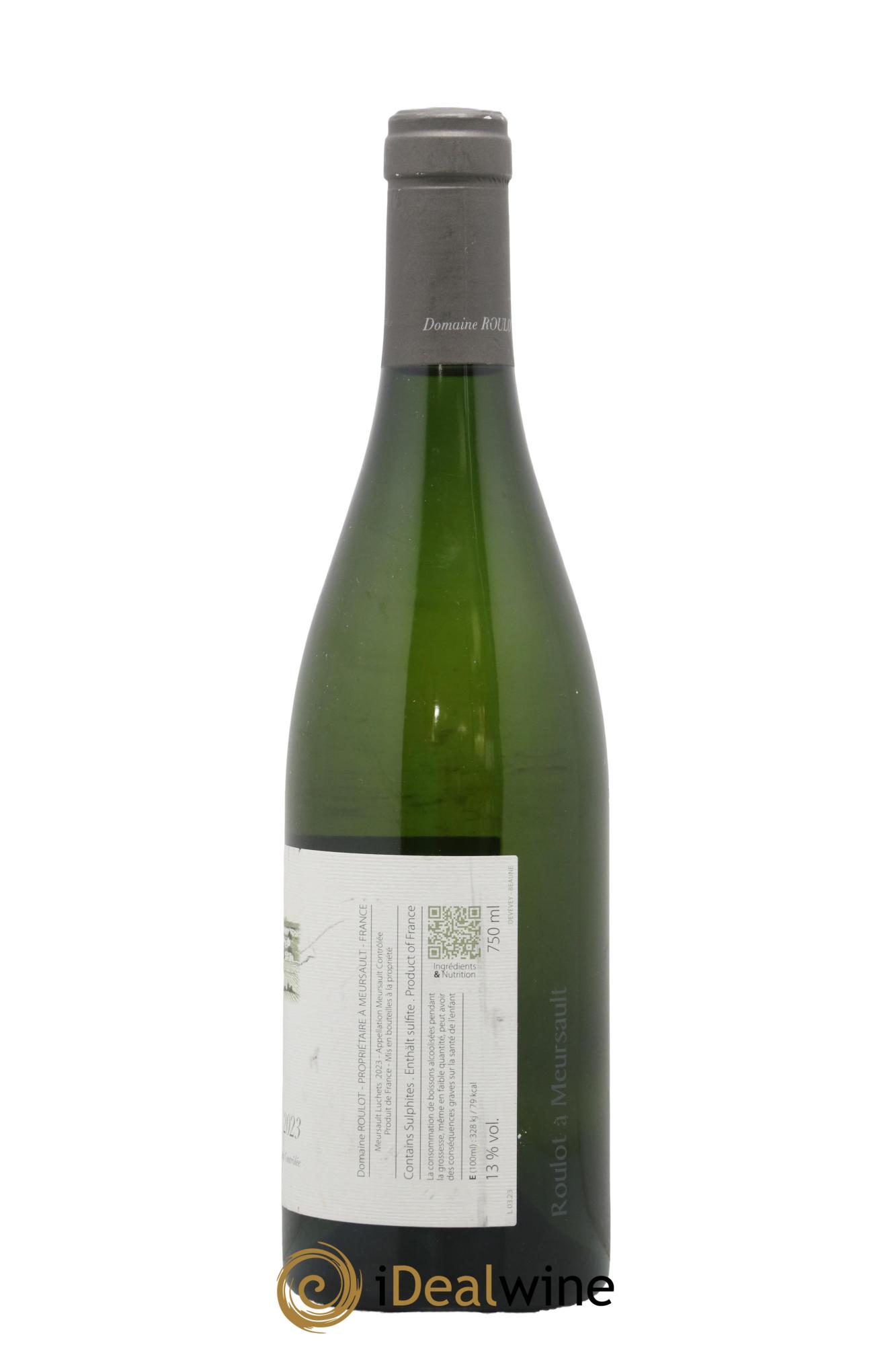 Meursault Luchets Roulot (Domaine) 2023 - Lot de 1 bouteille - 1