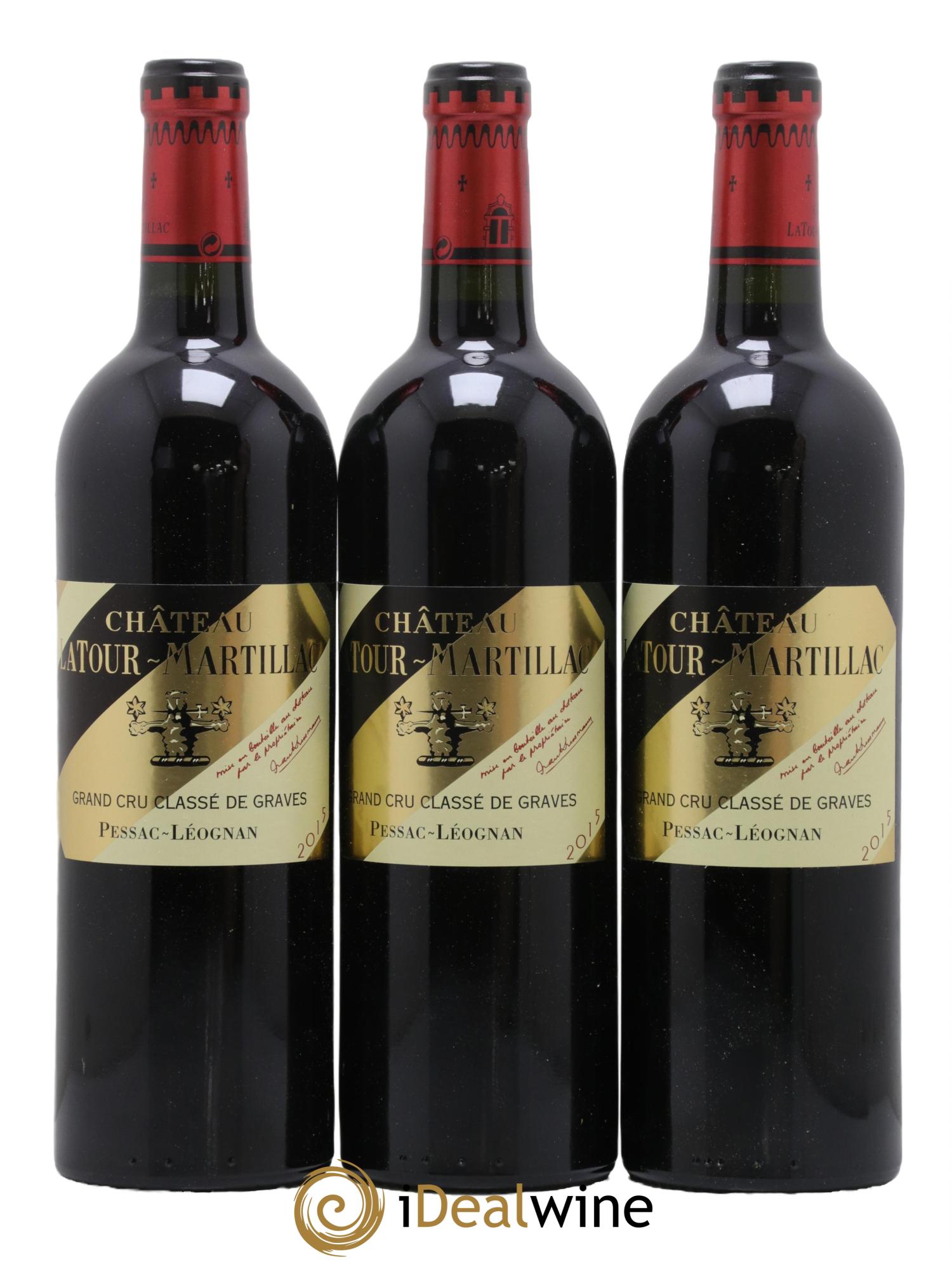 Château Latour-Martillac Cru Classé de Graves 2015 - Lot de 6 bouteilles - 2
