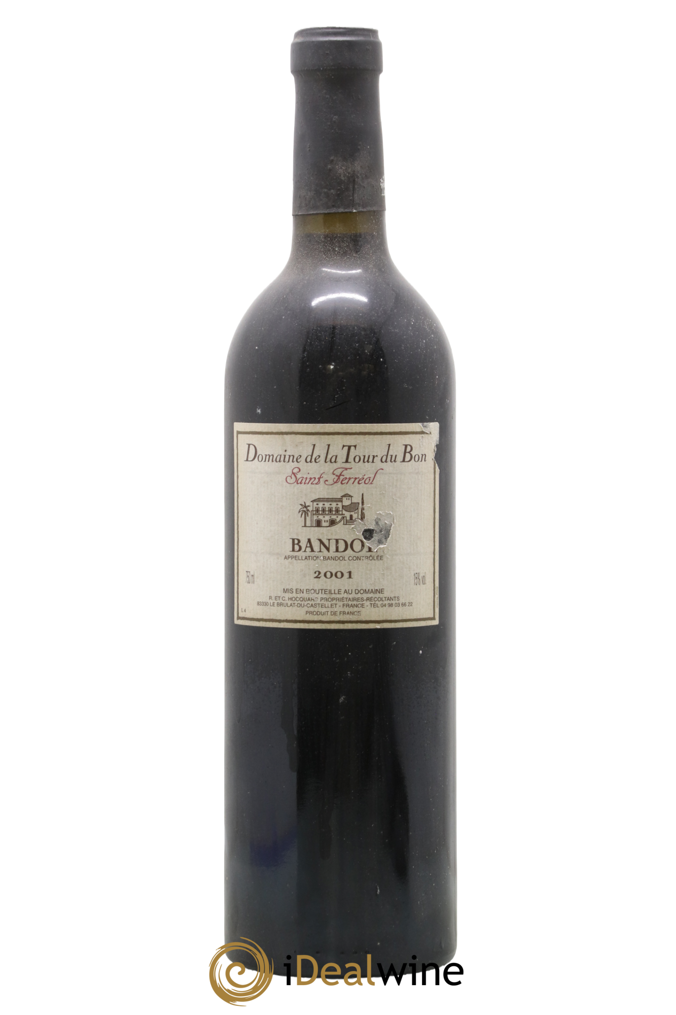 Bandol La Tour du Bon Saint Ferréol Agnès Henry 2001 - Lot de 1 bouteille - 0